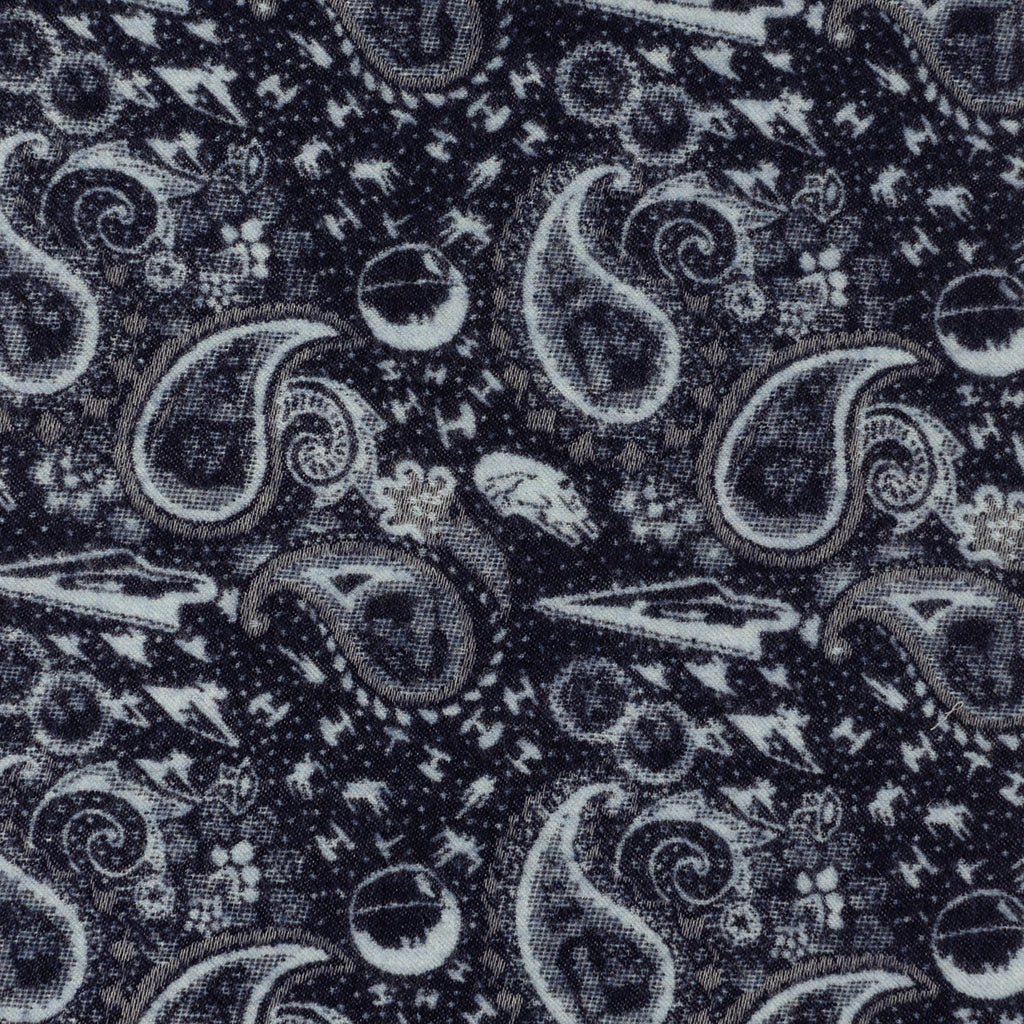 Star Wars Darth Vader Blue and Gray Paisley Scarf