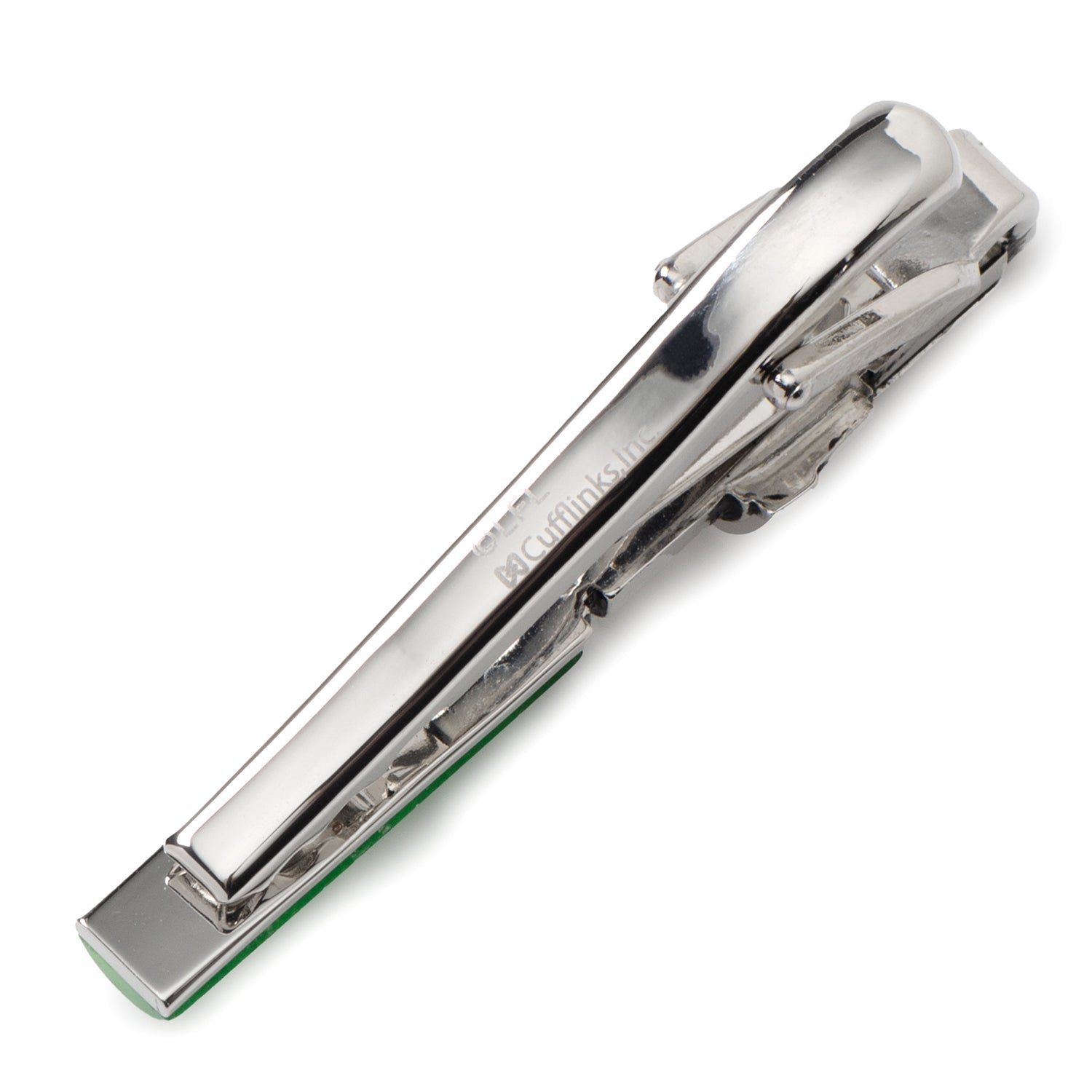 Star Wars Yoda Green and Blue Paisley Tie and LIGHTSABER Tie Clip Gift Set