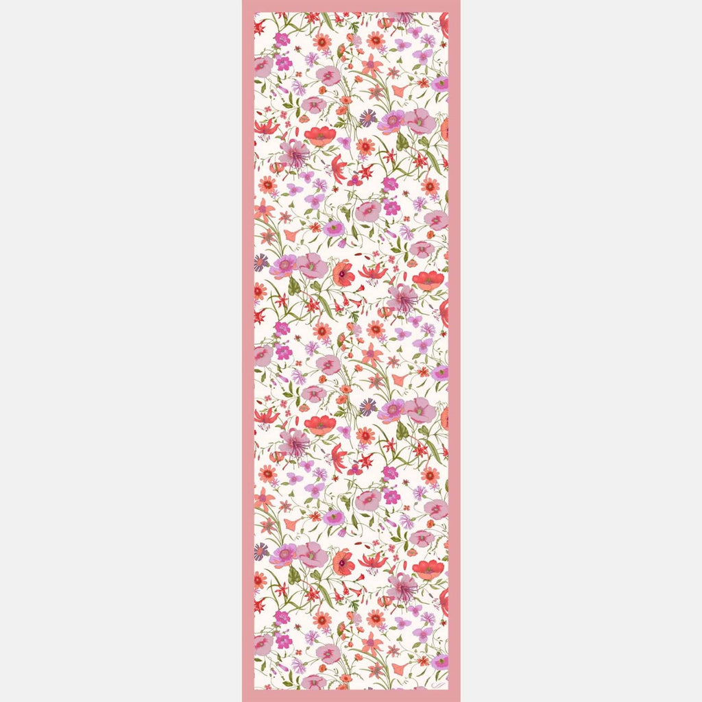 Primavera - Long Silk Scarf - Pink - My Men's Shop