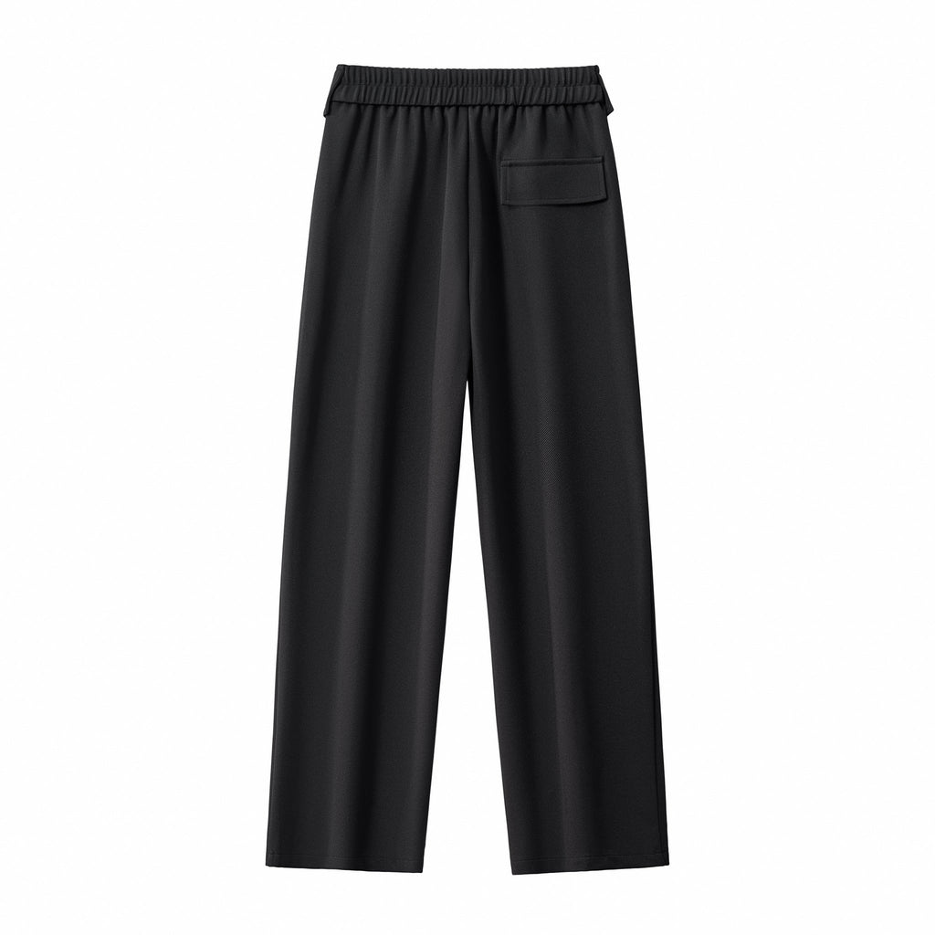 Solace Pleated Trousers BLACK - My Men's Shop