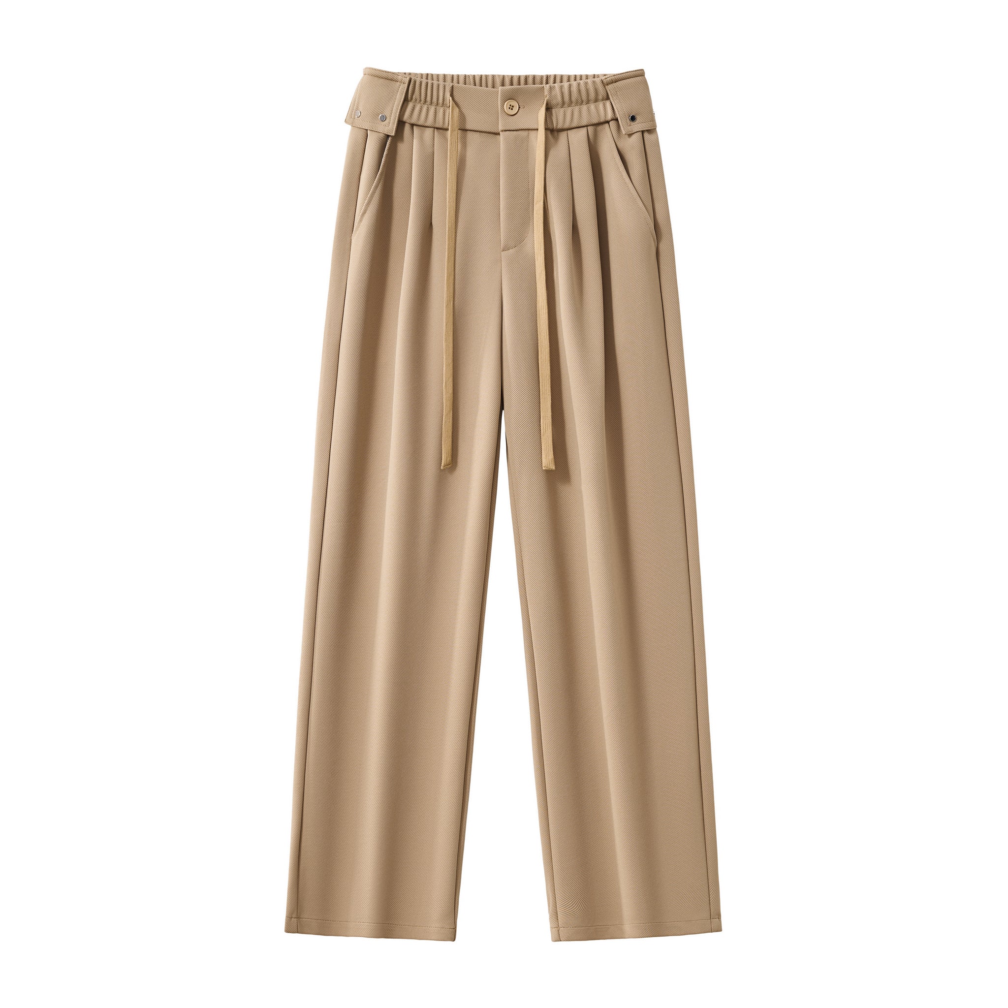 Solace Pleated Trousers BROWN - My Men's Shop