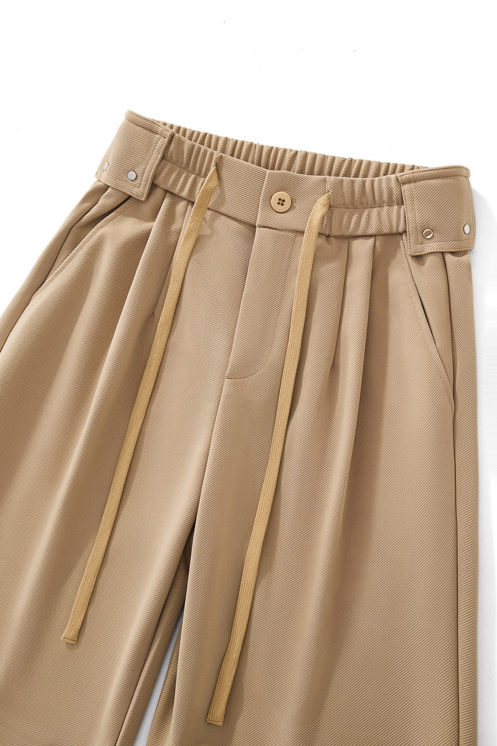Solace Pleated Trousers BROWN - My Men's Shop