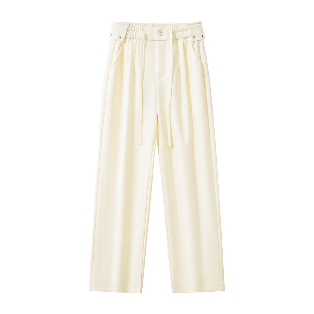 Solace Pleated Trousers TAUPE - My Men's Shop