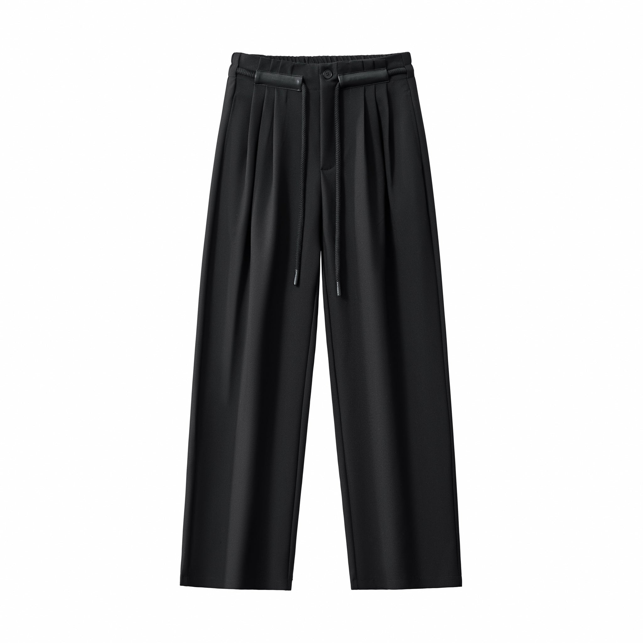 Belmont Pleated Trousers BLACK - My Men's Shop