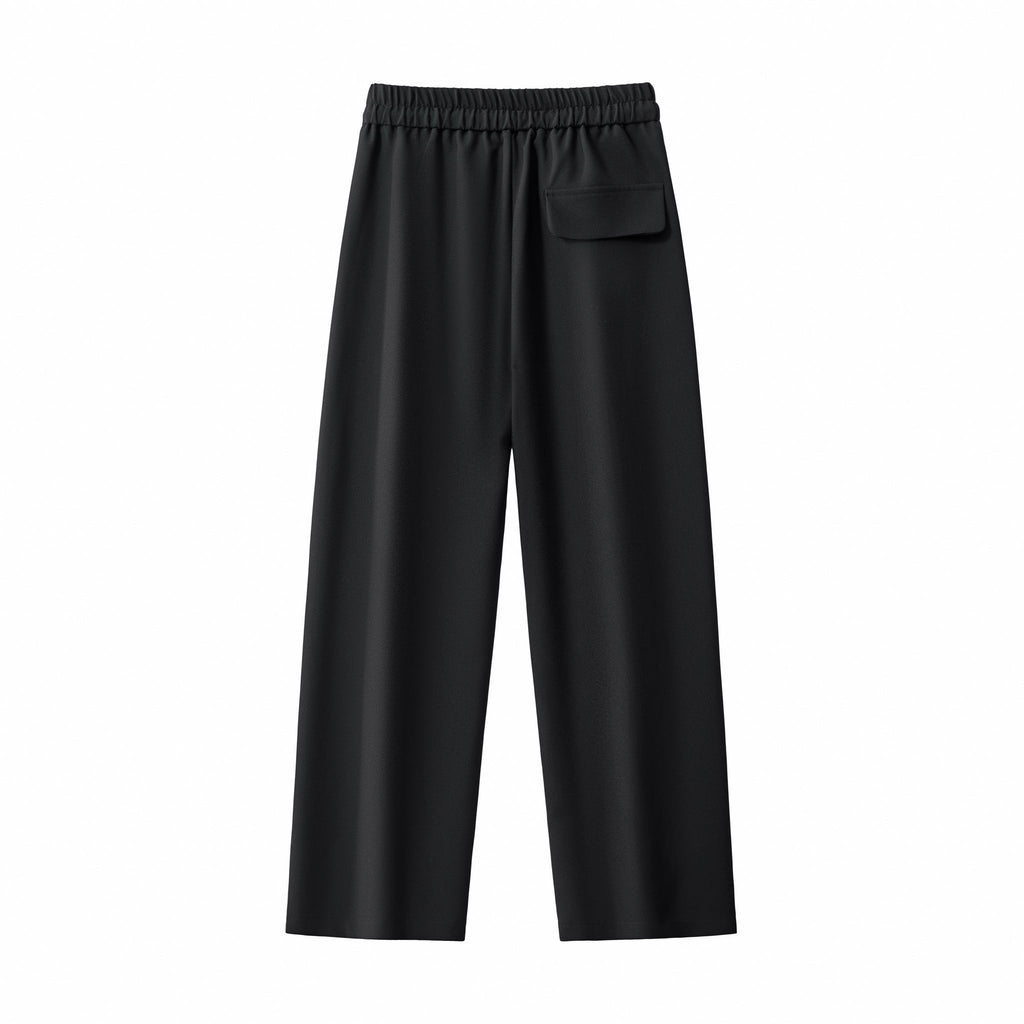 Belmont Pleated Trousers BLACK - My Men's Shop