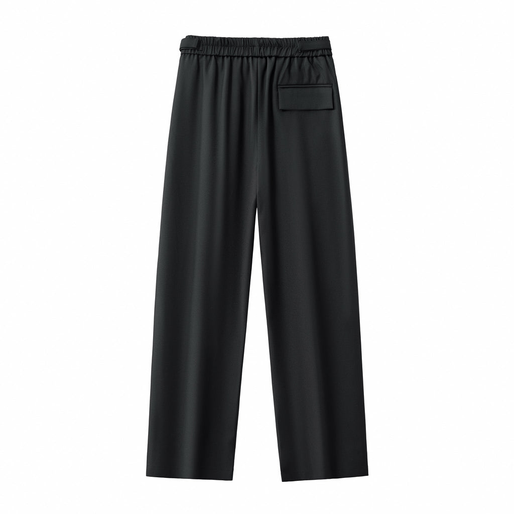 Wellington Side-Tab Trousers BLACK - My Men's Shop