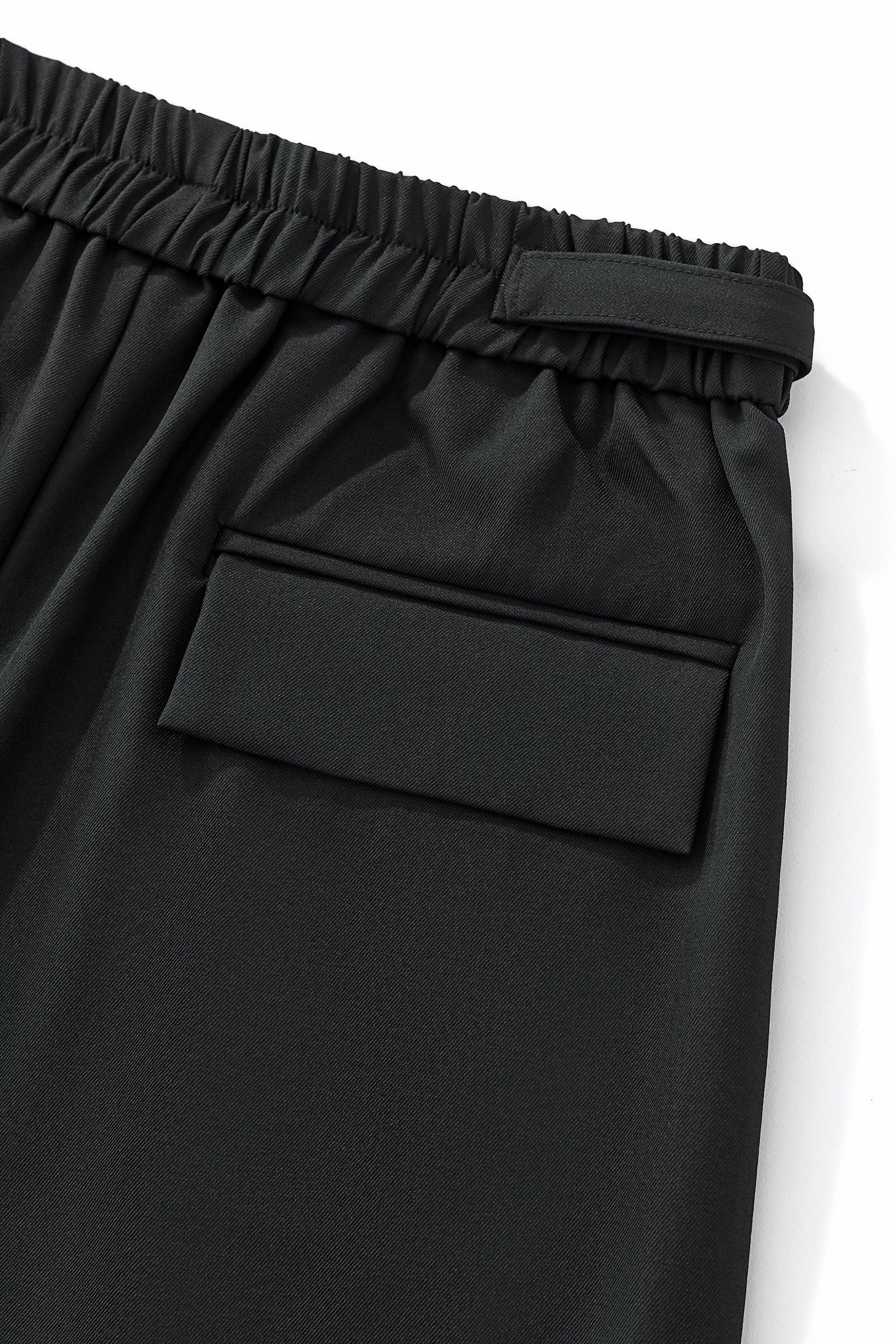 Wellington Side-Tab Trousers BLACK - My Men's Shop