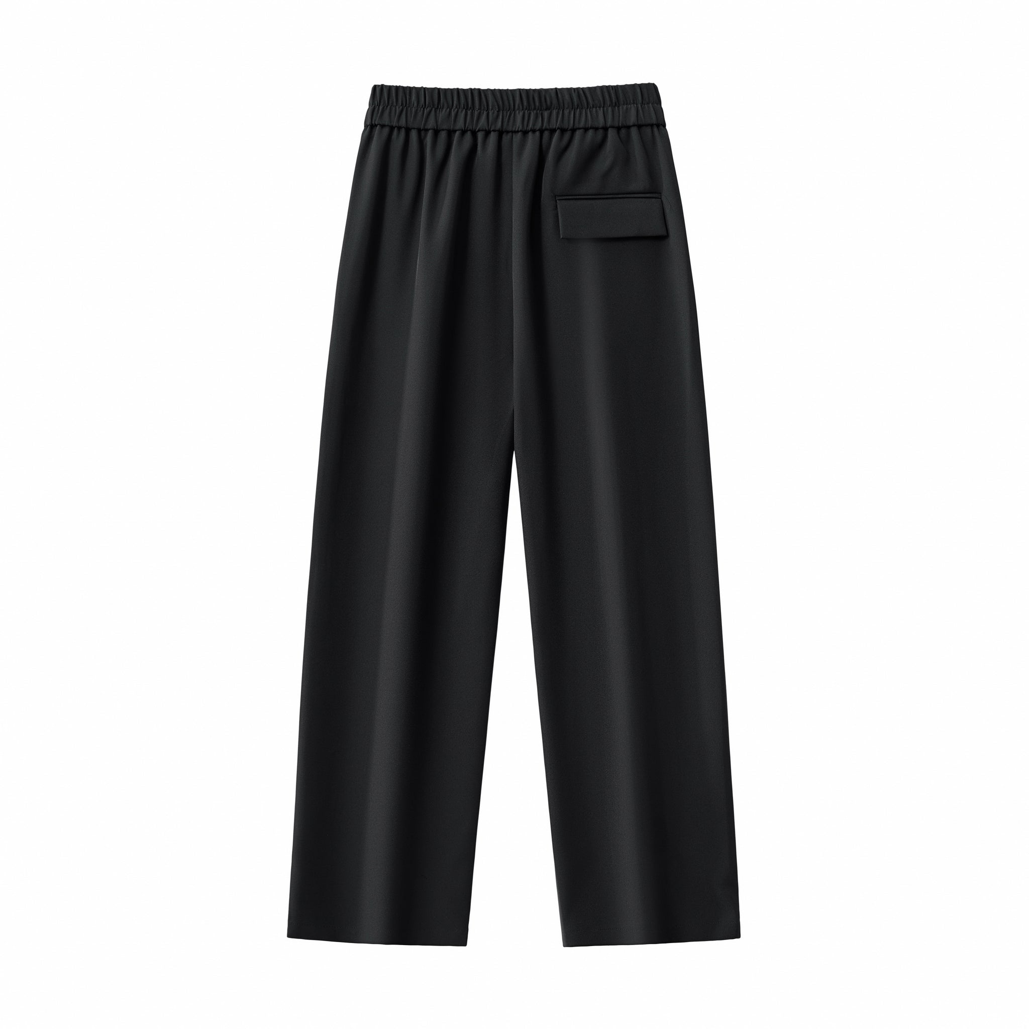 Kingsley Side-Tab Trousers BLACK - My Men's Shop