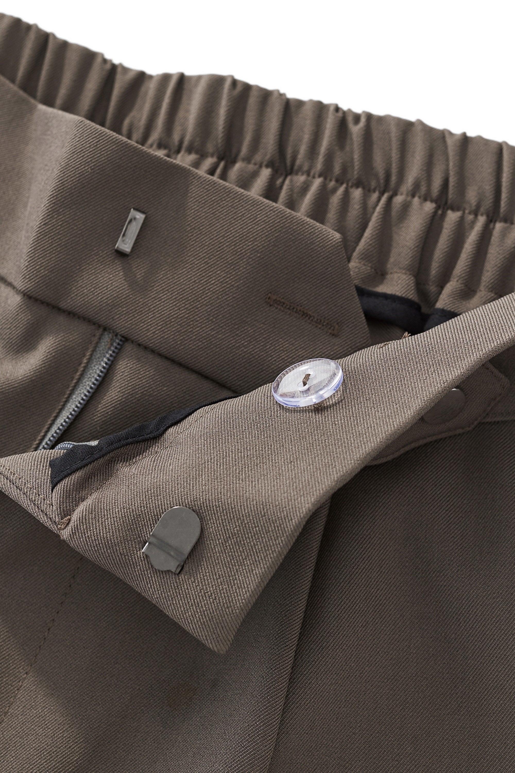 Kingsley Side-Tab Trousers BROWN - My Men's Shop