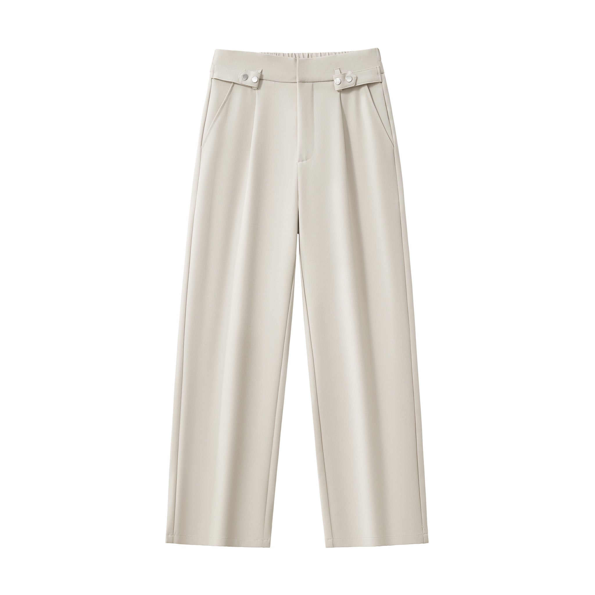 Kingsley Side-Tab Trousers TAUPE - My Men's Shop
