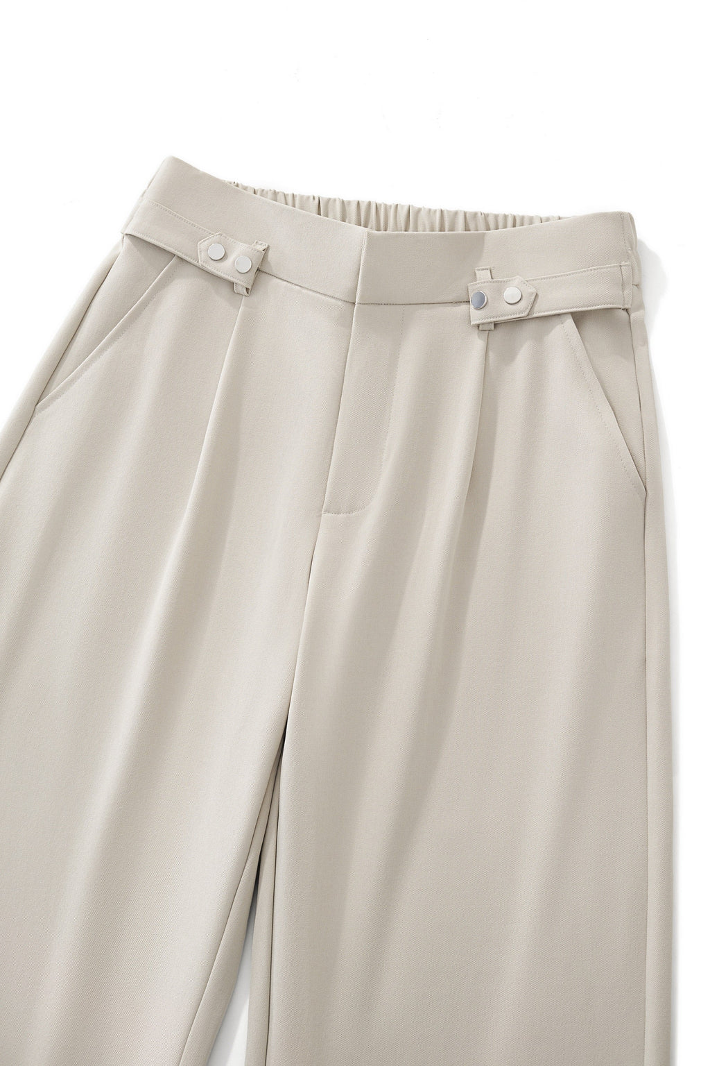 Kingsley Side-Tab Trousers TAUPE - My Men's Shop
