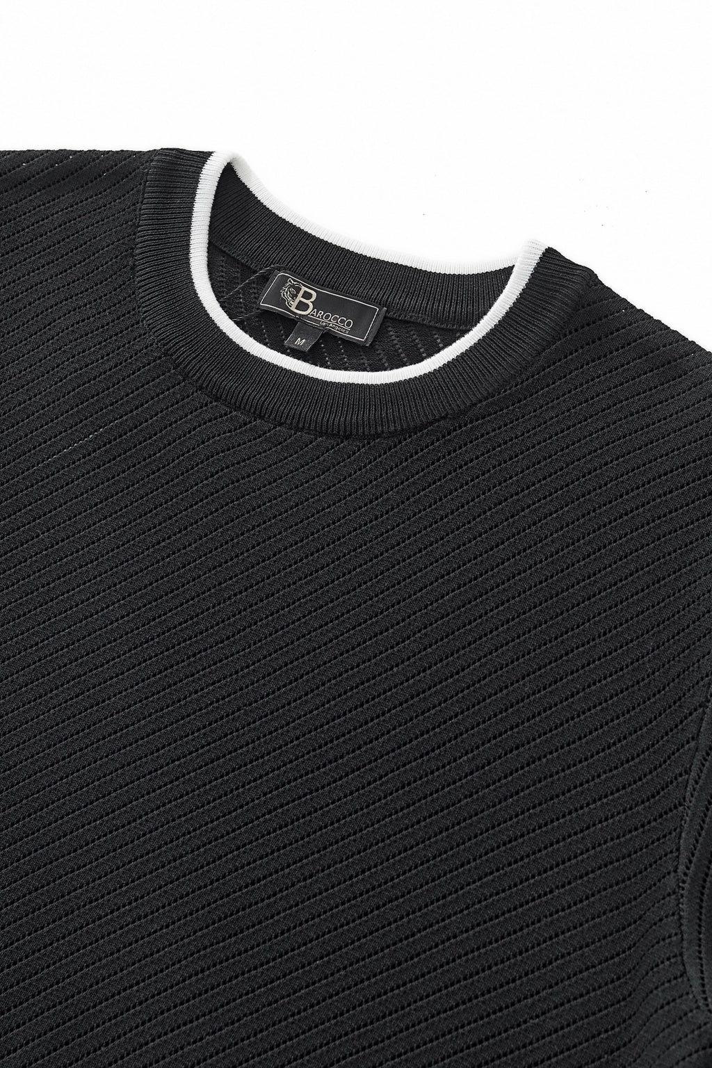 TrimFlex Knit Tee BLACK - My Men's Shop
