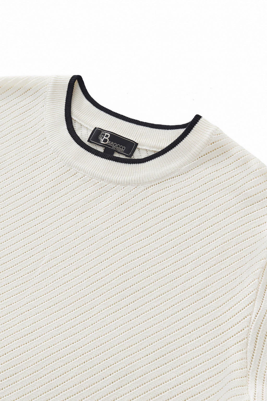TrimFlex Knit Tee IVORY - My Men's Shop