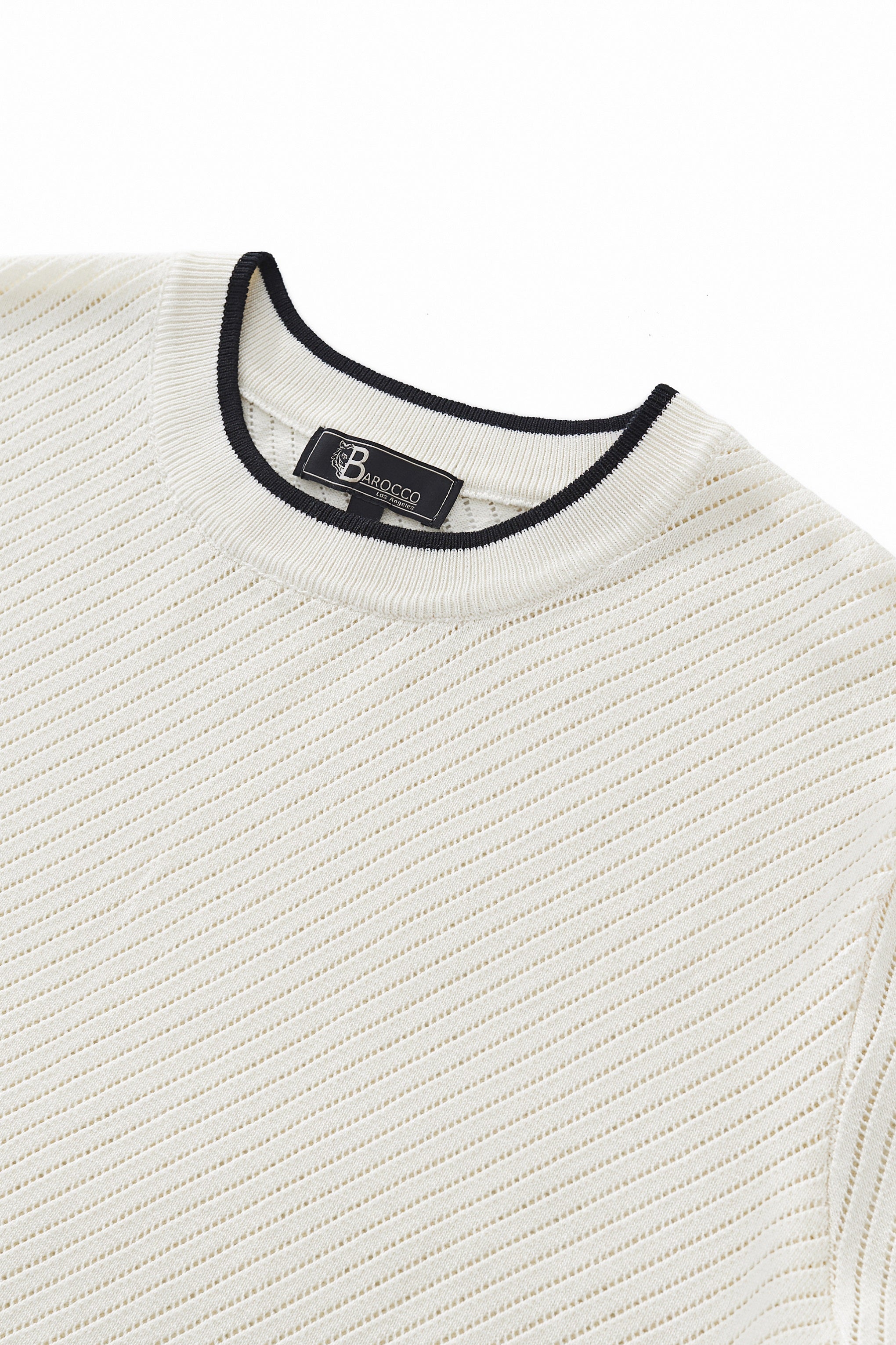 TrimFlex Knit Tee IVORY - My Men's Shop