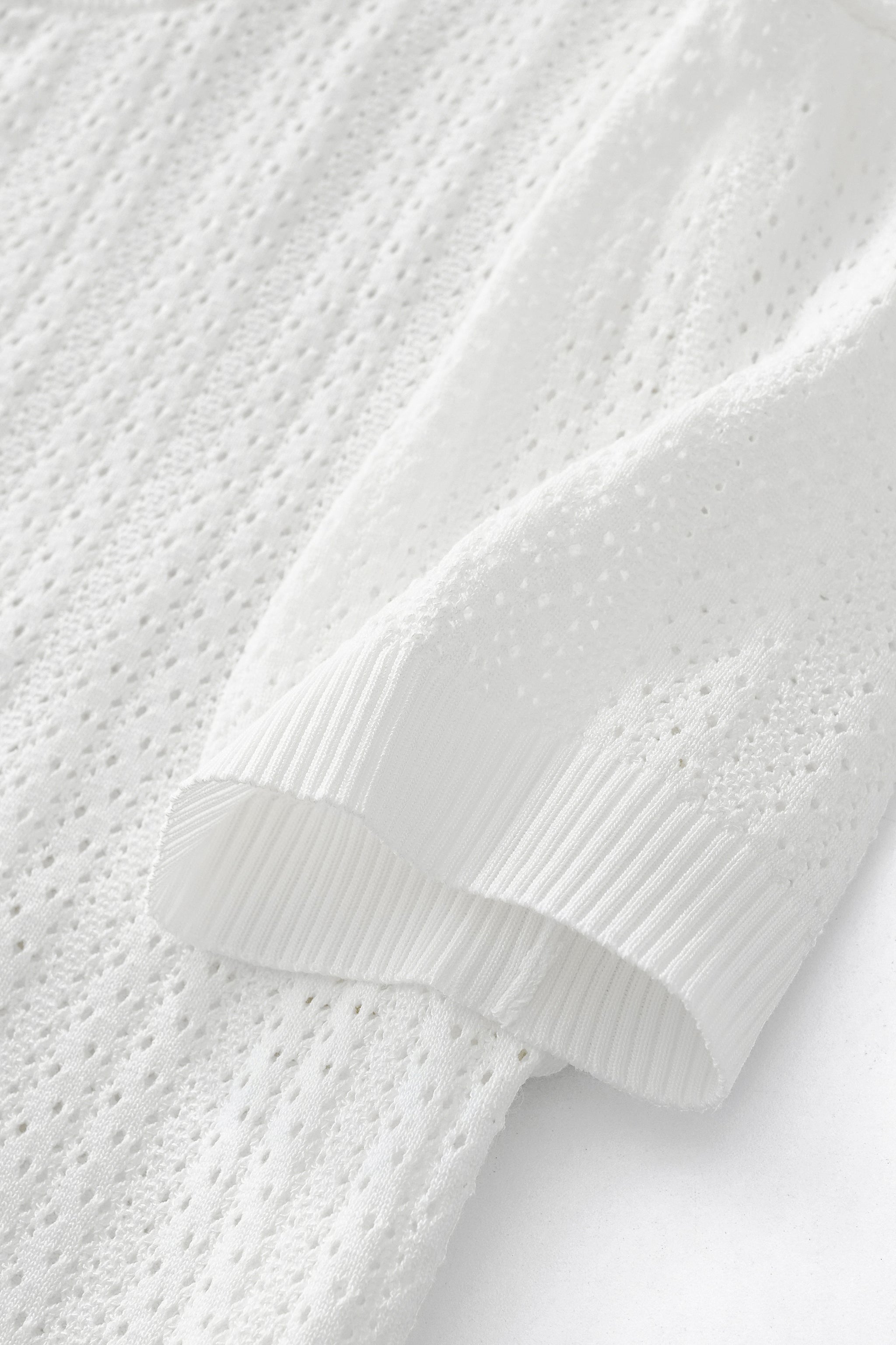 AirWeave Knit Shirt WHITE - My Men's Shop