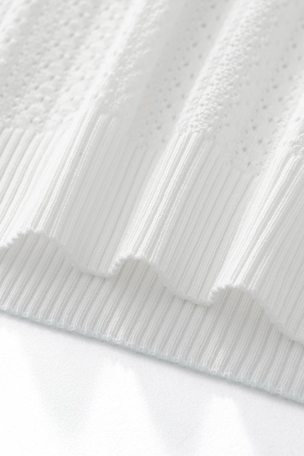 AirWeave Knit Shirt WHITE - My Men's Shop
