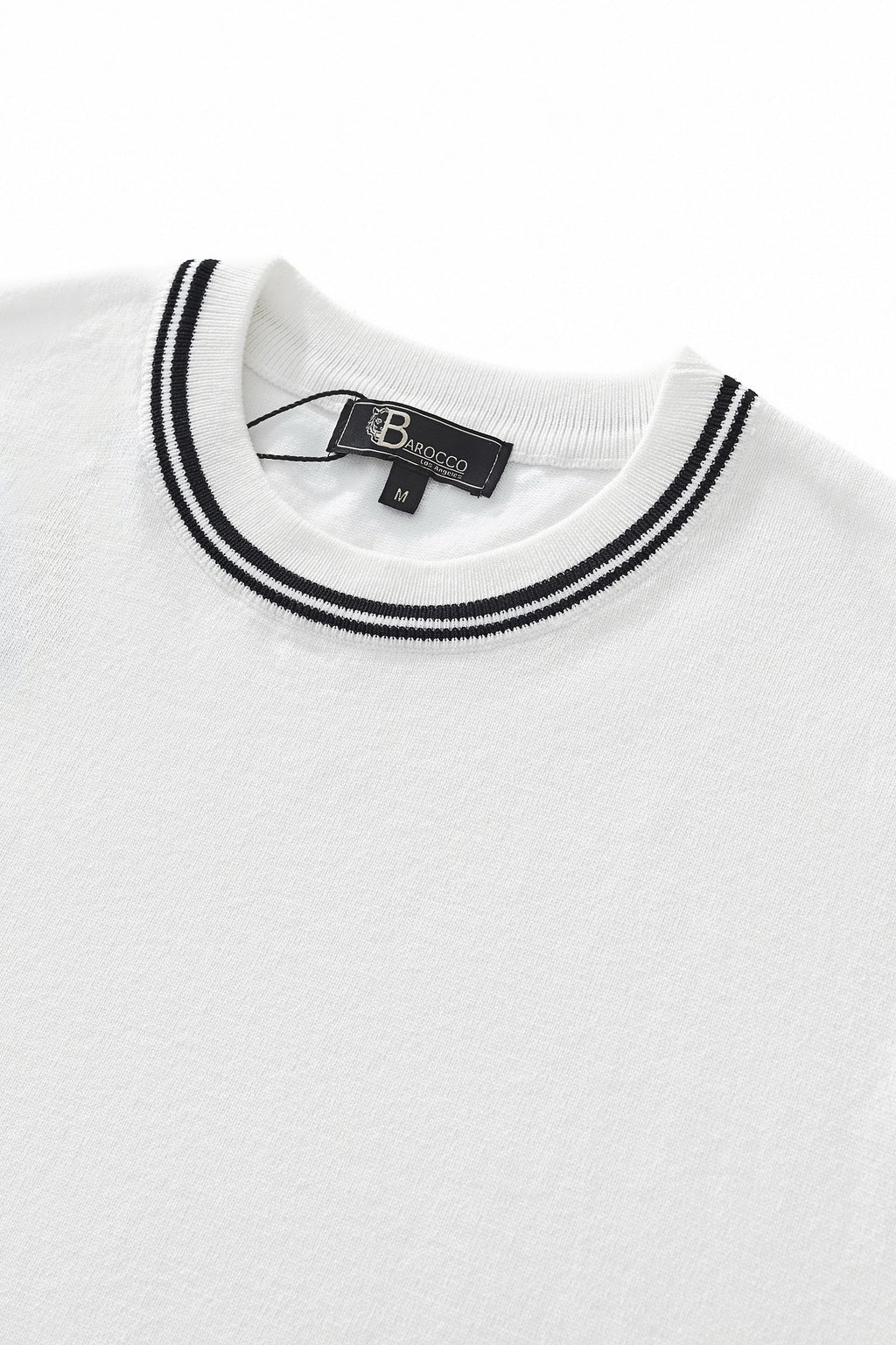 Strato Trim Tee WHITE - My Men's Shop