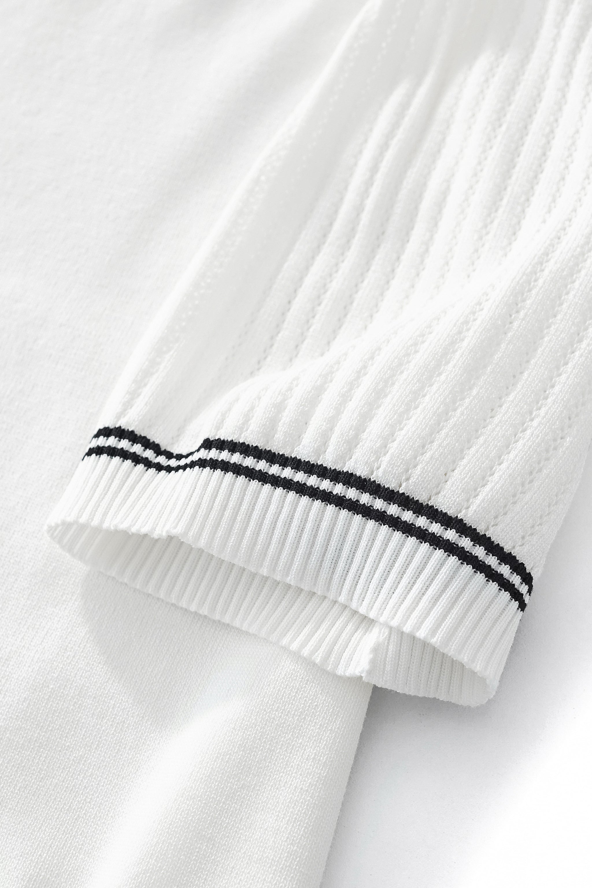 Strato Trim Tee WHITE - My Men's Shop