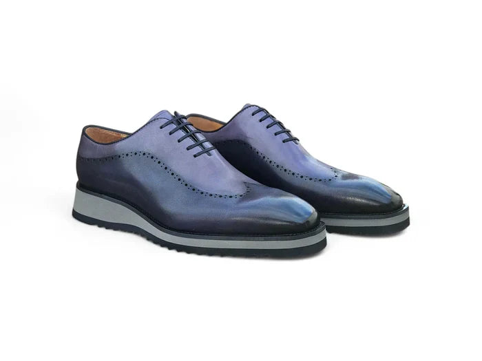 Two Tone Oxford With Lightweight Sole - My Men's Shop