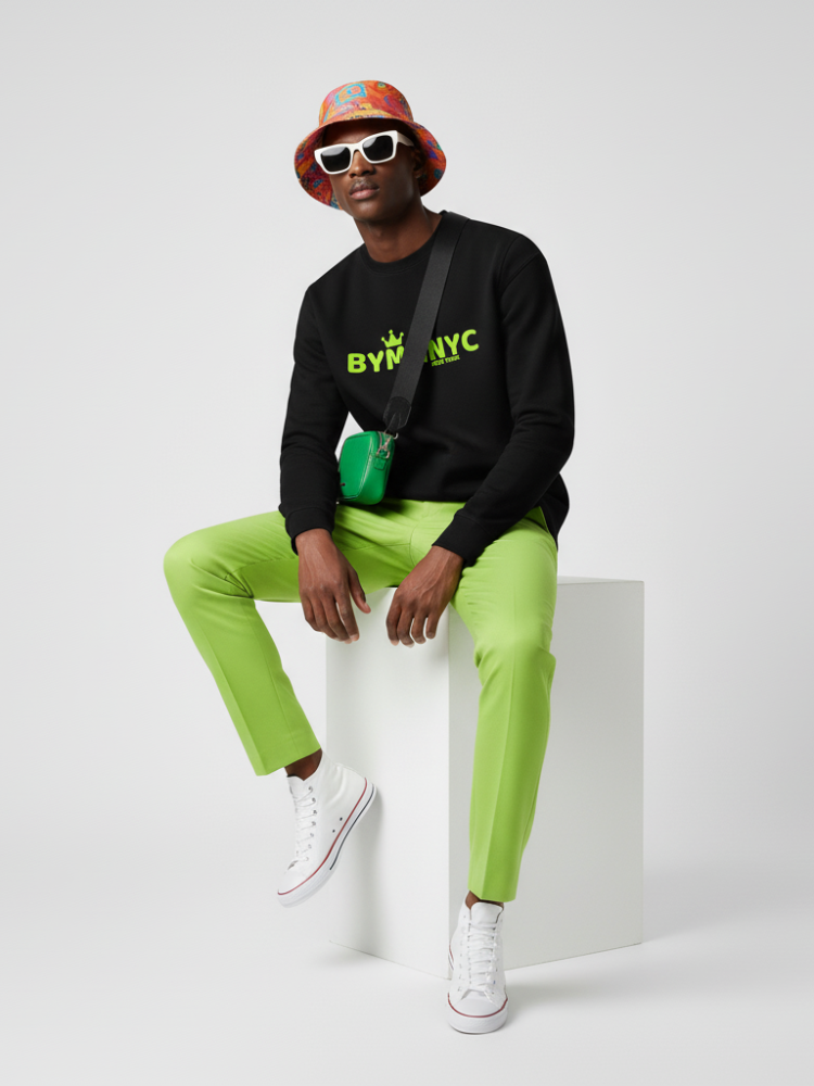Unisex Organic Sweatshirt LOVE NYC – BYMANYC ® New York | Vegan Streetwear - My Men's Shop