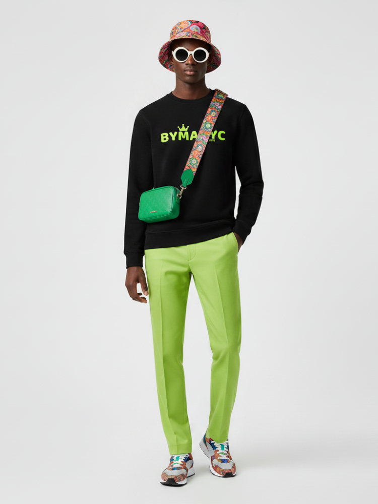 Unisex Organic Sweatshirt LOVE NYC – BYMANYC ® New York | Vegan Streetwear - My Men's Shop