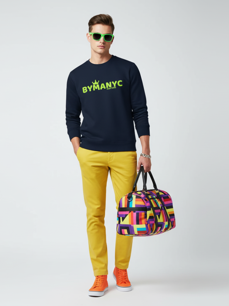 Unisex Organic Sweatshirt LOVE PARK AVENUE – BYMANYC ® New York | Vegan Streetwear - My Men's Shop