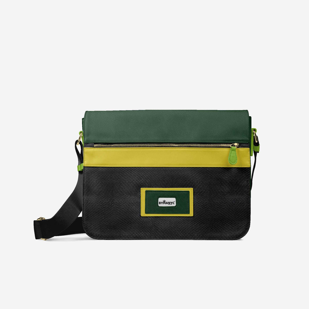 Vegan Executive Messenger Bag 16” | BYMANYC ® New York Crafted in Italy - My Men's Shop