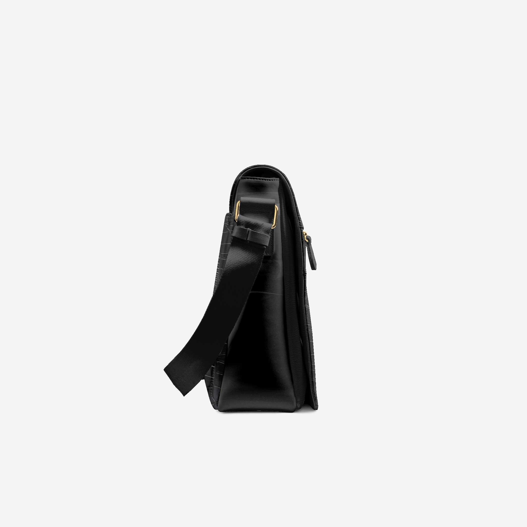 Vegan Luxe City Messenger Bag 16” | BYMANYC ® New York Milano Street Edge - My Men's Shop