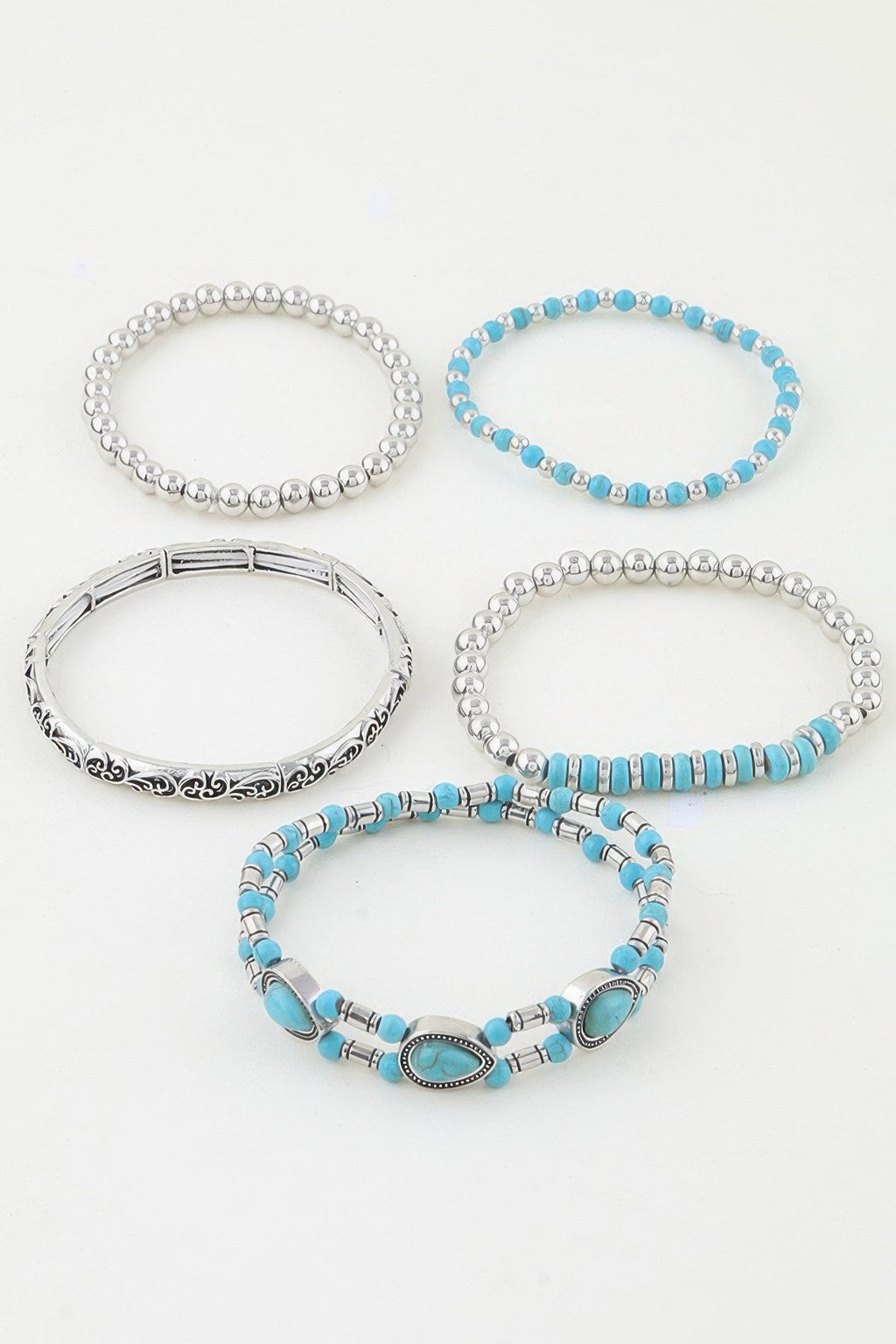 Women's Antique Teardrop Beaded Bracelet BYMANYC ® New York CONTEMPORARY VIBRANT MODERN JEWELRY - New Collection