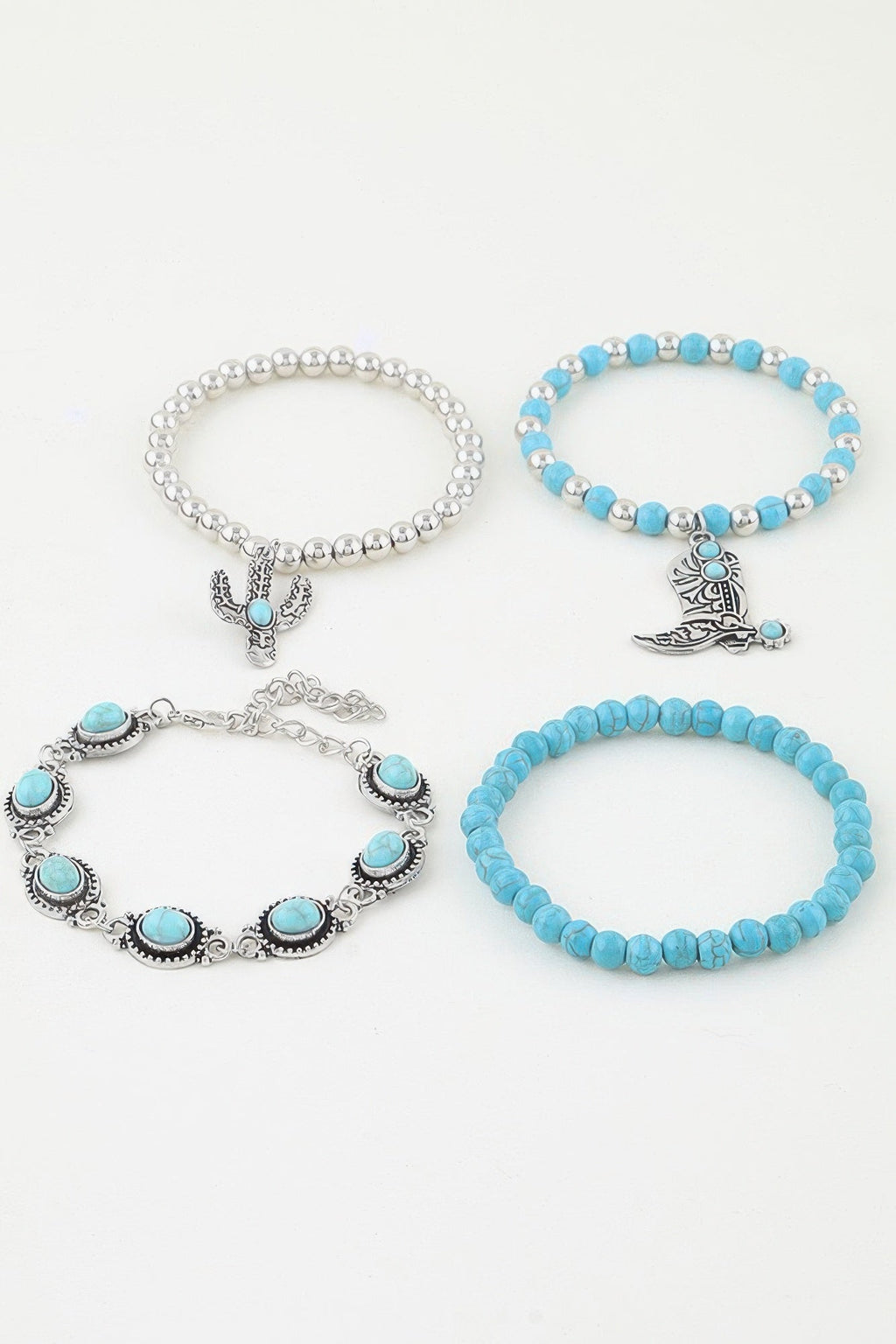 Women's Antique Cowboy Boot Beaded Bracelet BYMANYC ® New York CONTEMPORARY VIBRANT MODERN JEWELRY - New Collection