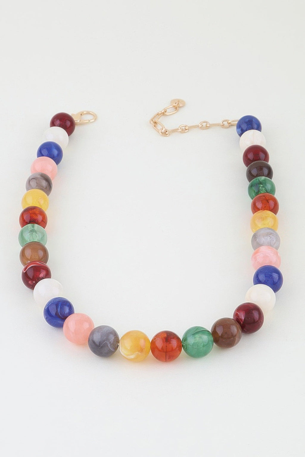 Women's Statement Necklace Multicolor Beaded BYMANYC ® New York VIBRANT ARTISANAL COLLAR - New Collection