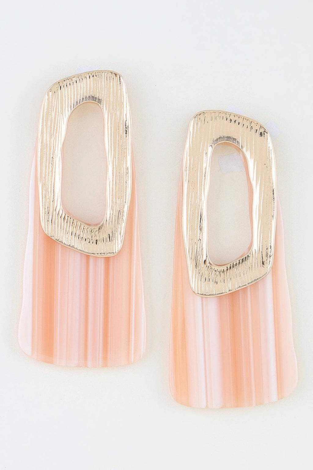Women's Drop Earrings Modern Retro Streak Fashion BYMANYC ® New York VINTAGE CONTEMPORARY STRIPED STATEMENT DANGLE - New Collection