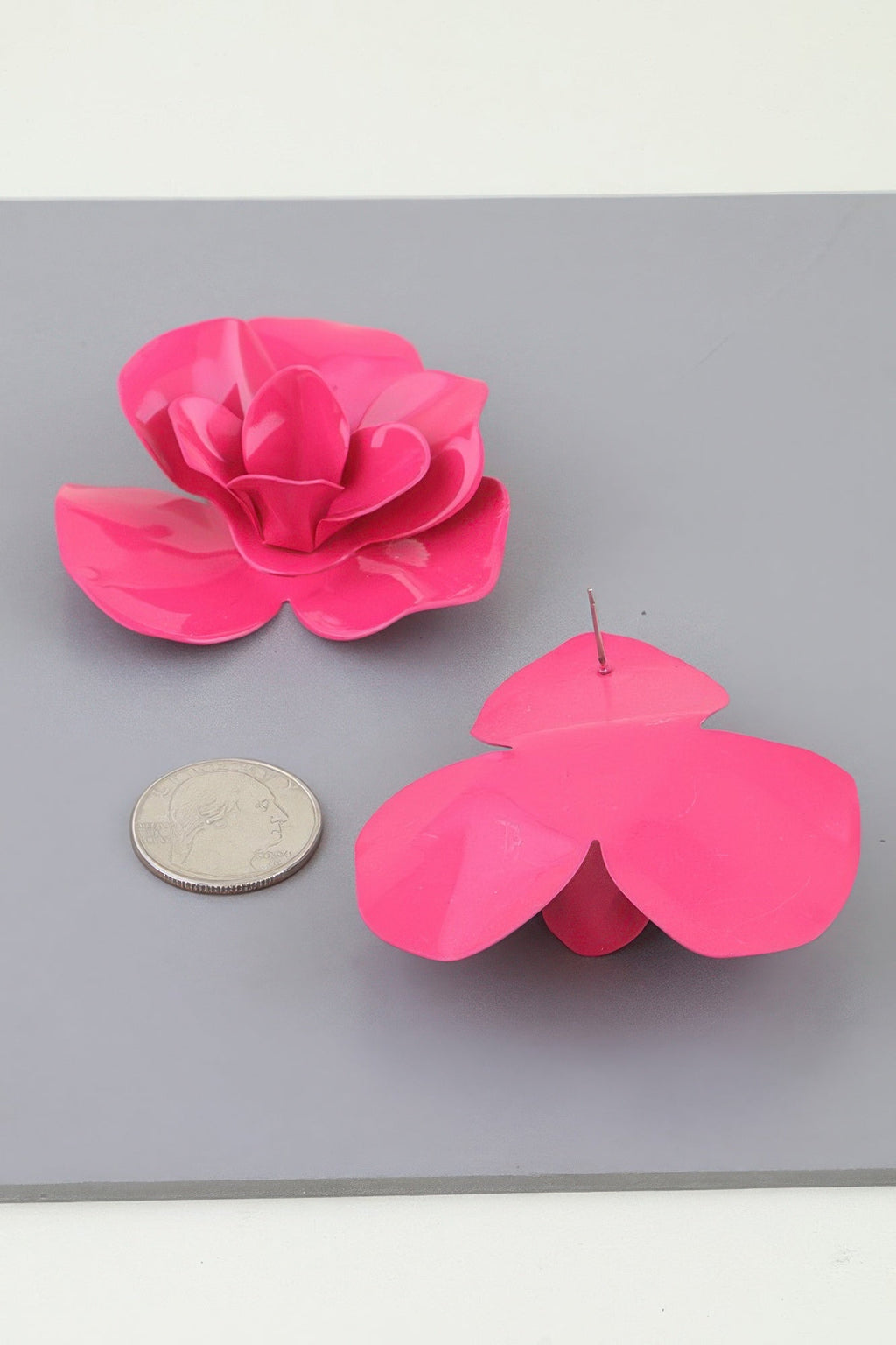 Women's Earrings Studs Rose BYMANYC ® New York SOHO BLOOM - New Collection