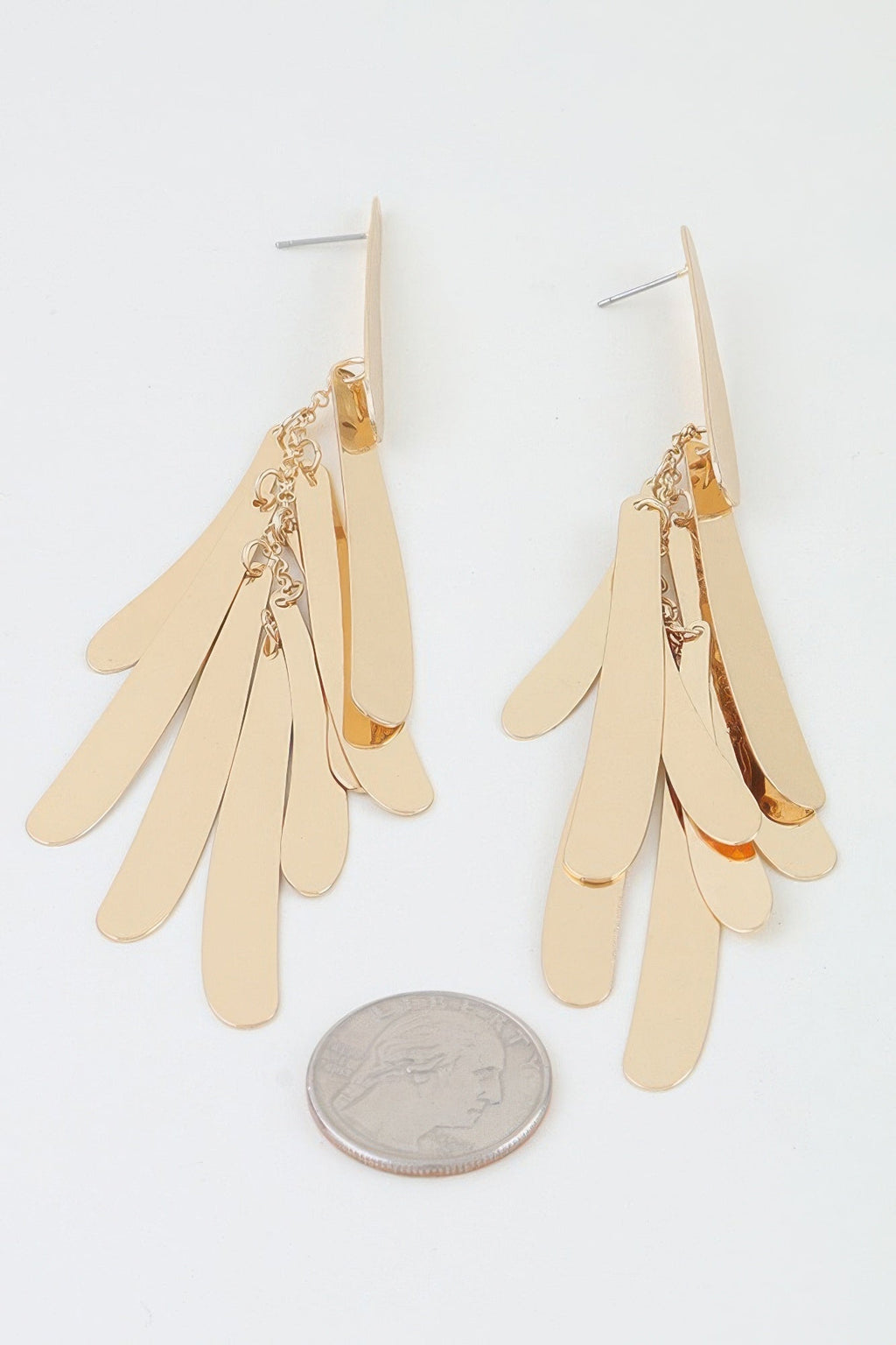 Women's Earrings Drops Feather BYMANYC ® New York SOHO MODERN FEATHER - New Collection