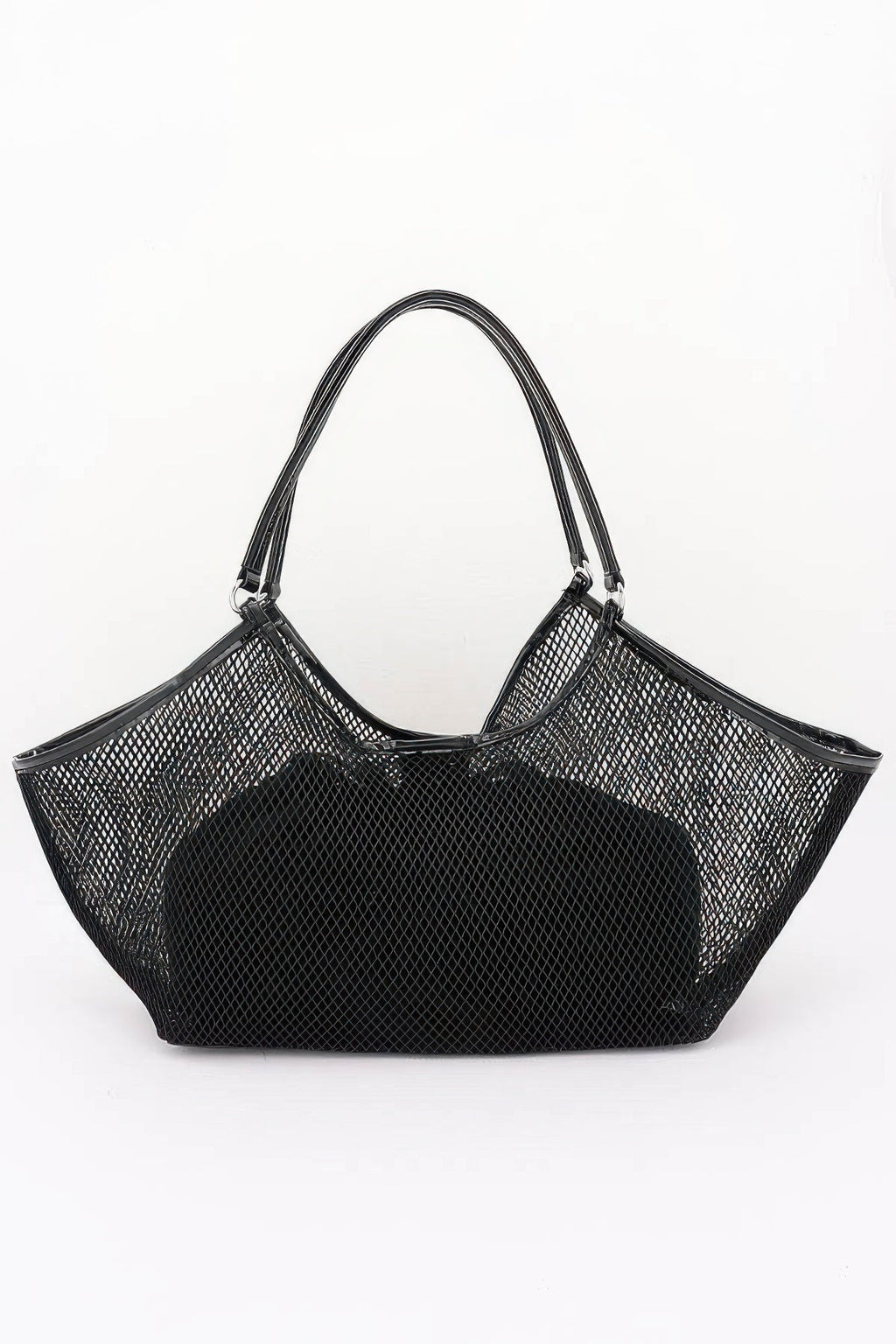 Women's Tote Bag Mesh With Removable Liner BYMANYC ® New York CONTEMPORARY AIRY VERSATILE SHOPPER - New Collection