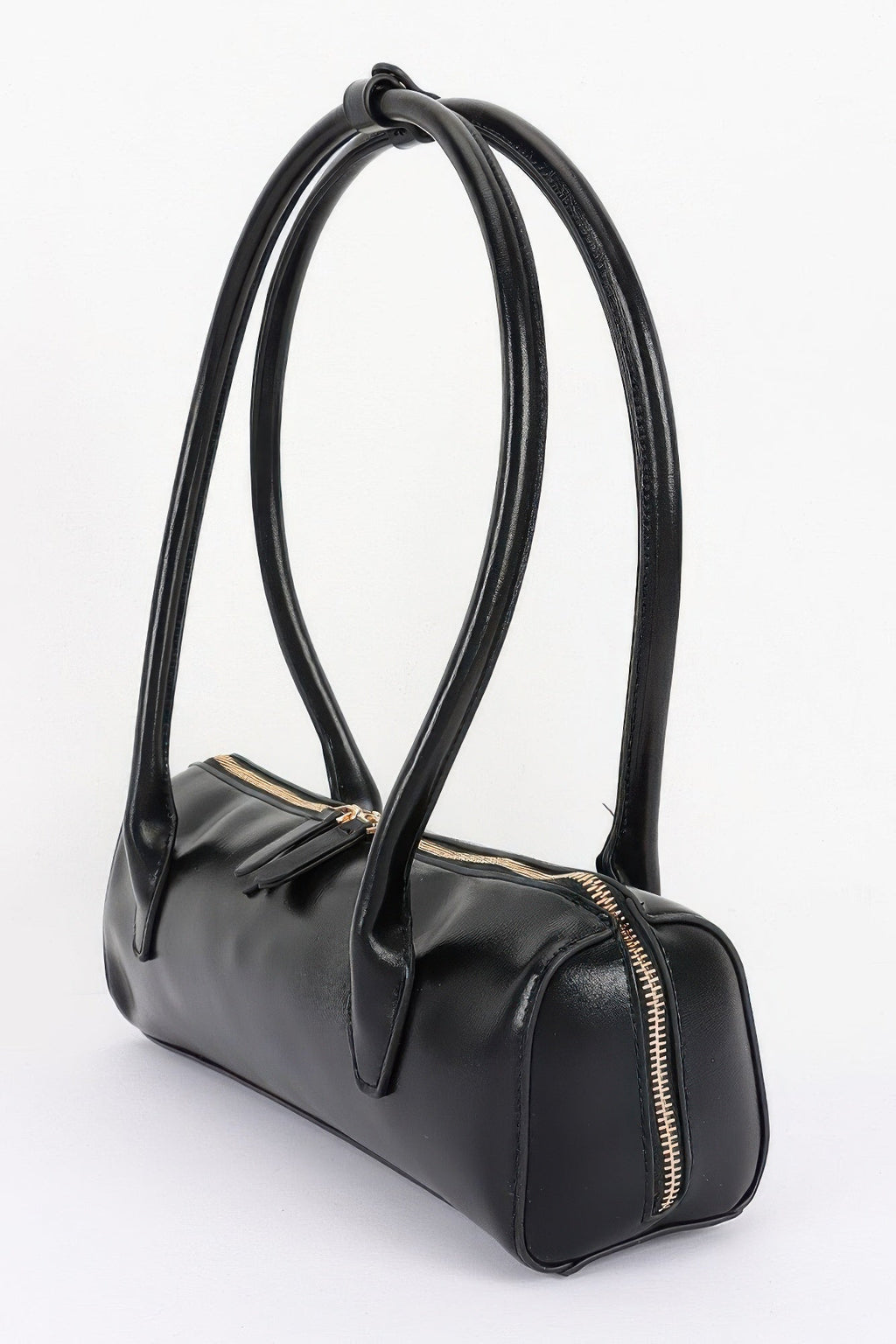 Women's Shoulder Bag Vegan Leather Rectangular BYMANYC ® New York CONTEMPORARY SLEEK STRUCTURED PURSE - New Collection