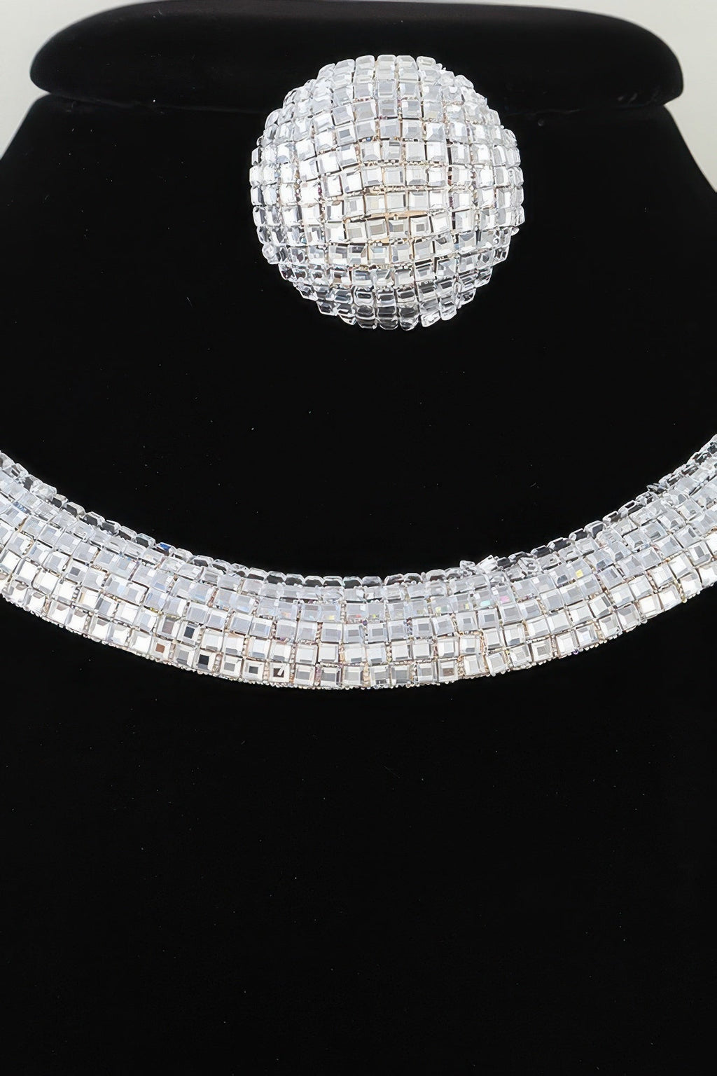 Women's Necklace Set Choker BYMANYC ® New York TRIBECA DISCO - New Collection