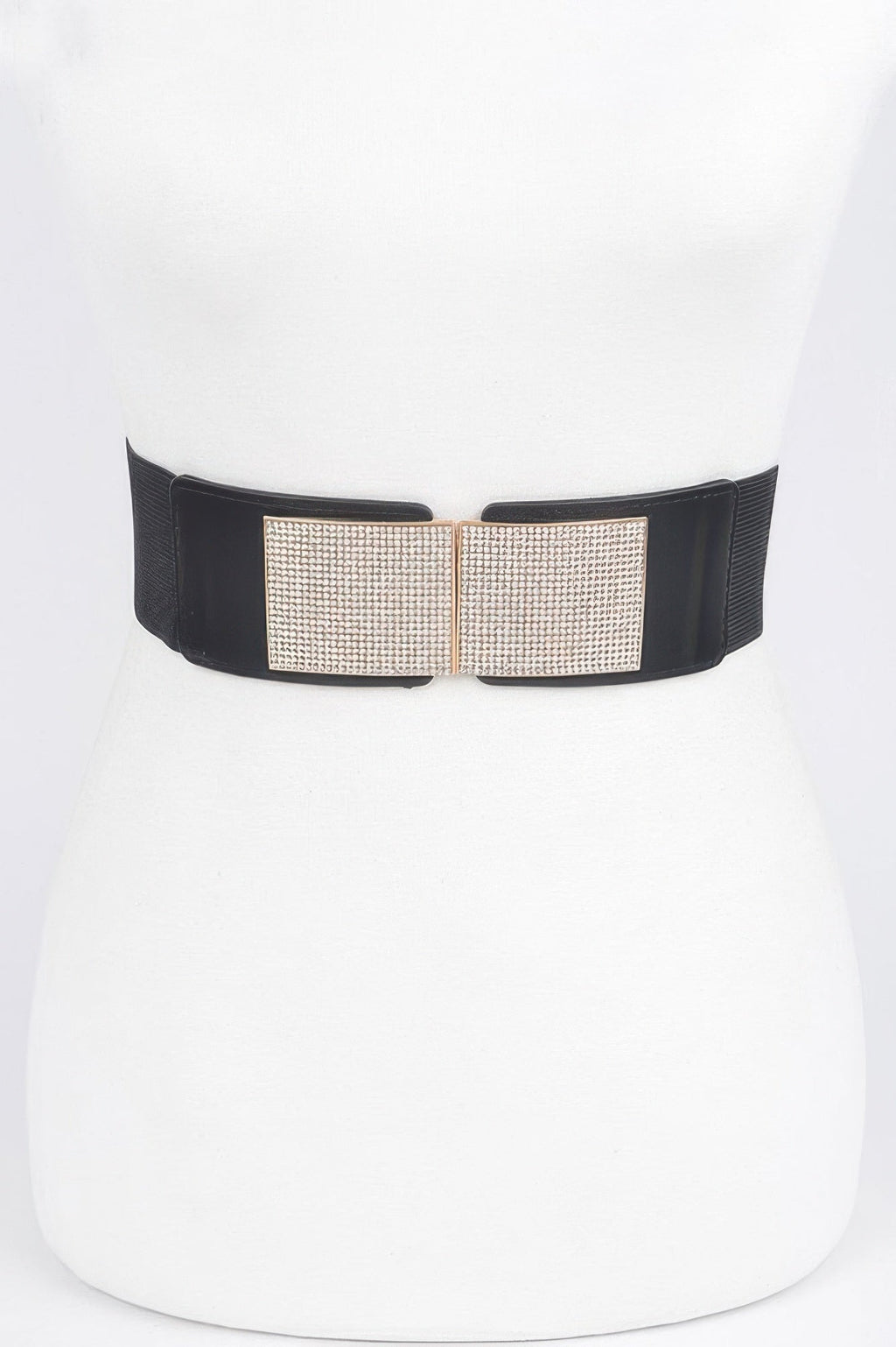 WOMEN'S BELT HUDSON Rhinestone Metal Buckle BYMANYC ® New York