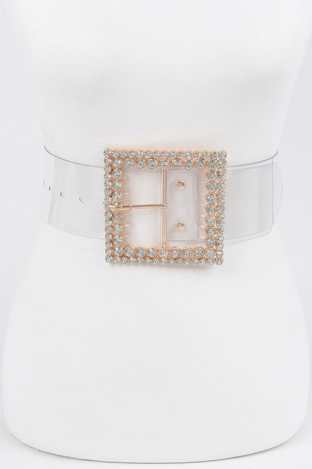 WOMEN'S BELT • MEATPACKING Fashion Chic Clear BYMANYC ® New York