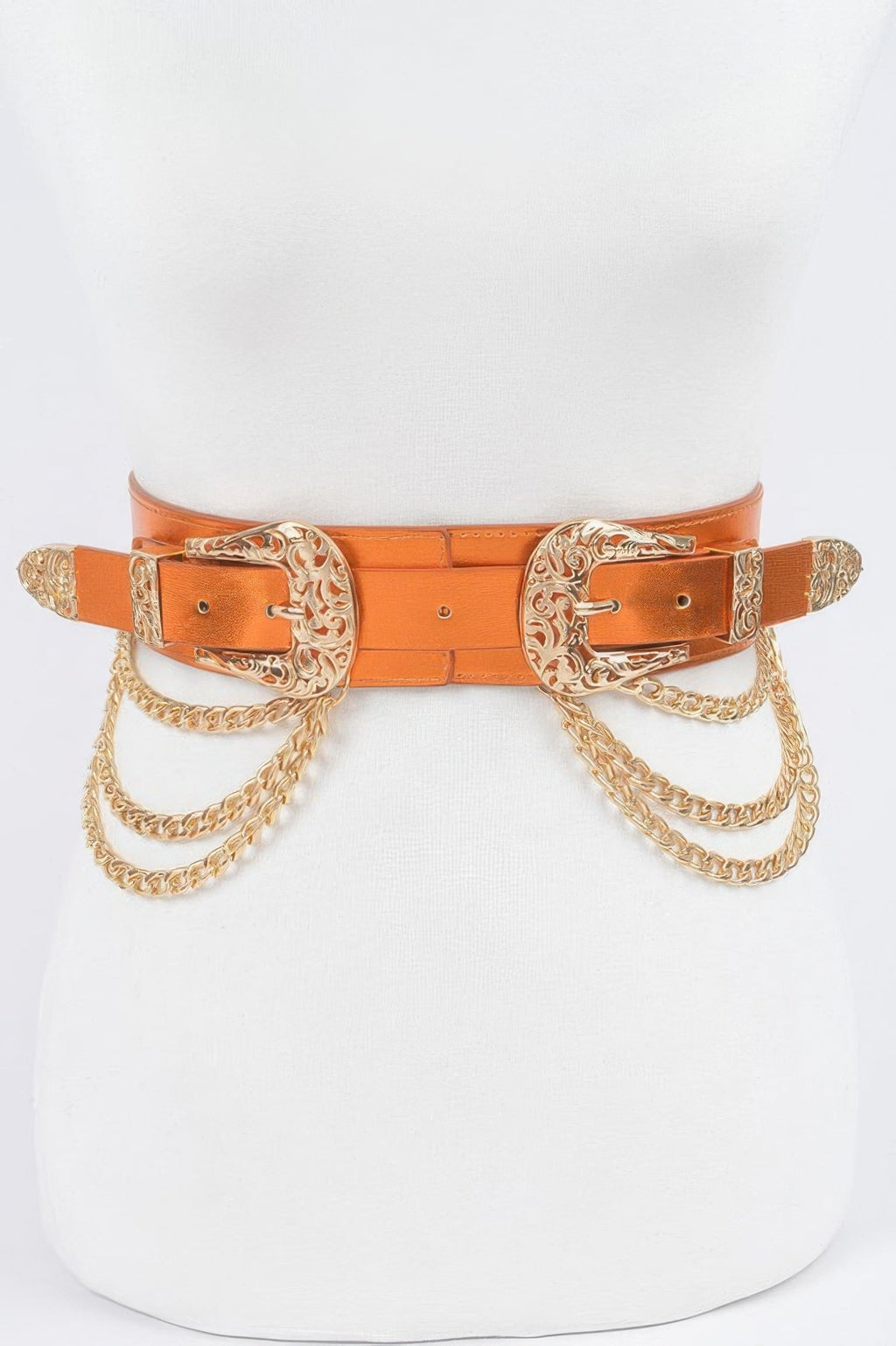 WOMEN'S BELT • SOHO Fashion Chic Two Buckle BYMANYC ® New York