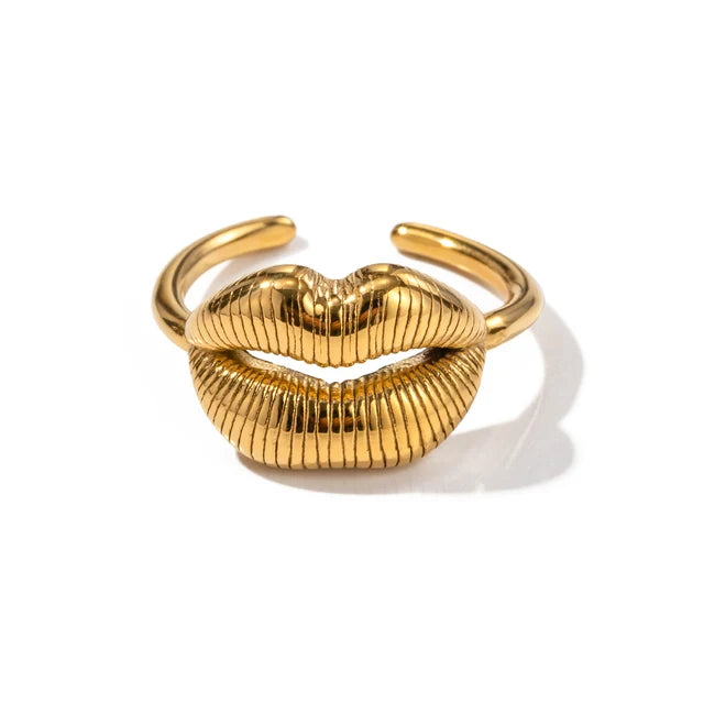 WOMEN'S RING Gold Color LEXINGTON - BYMANYC ® New York