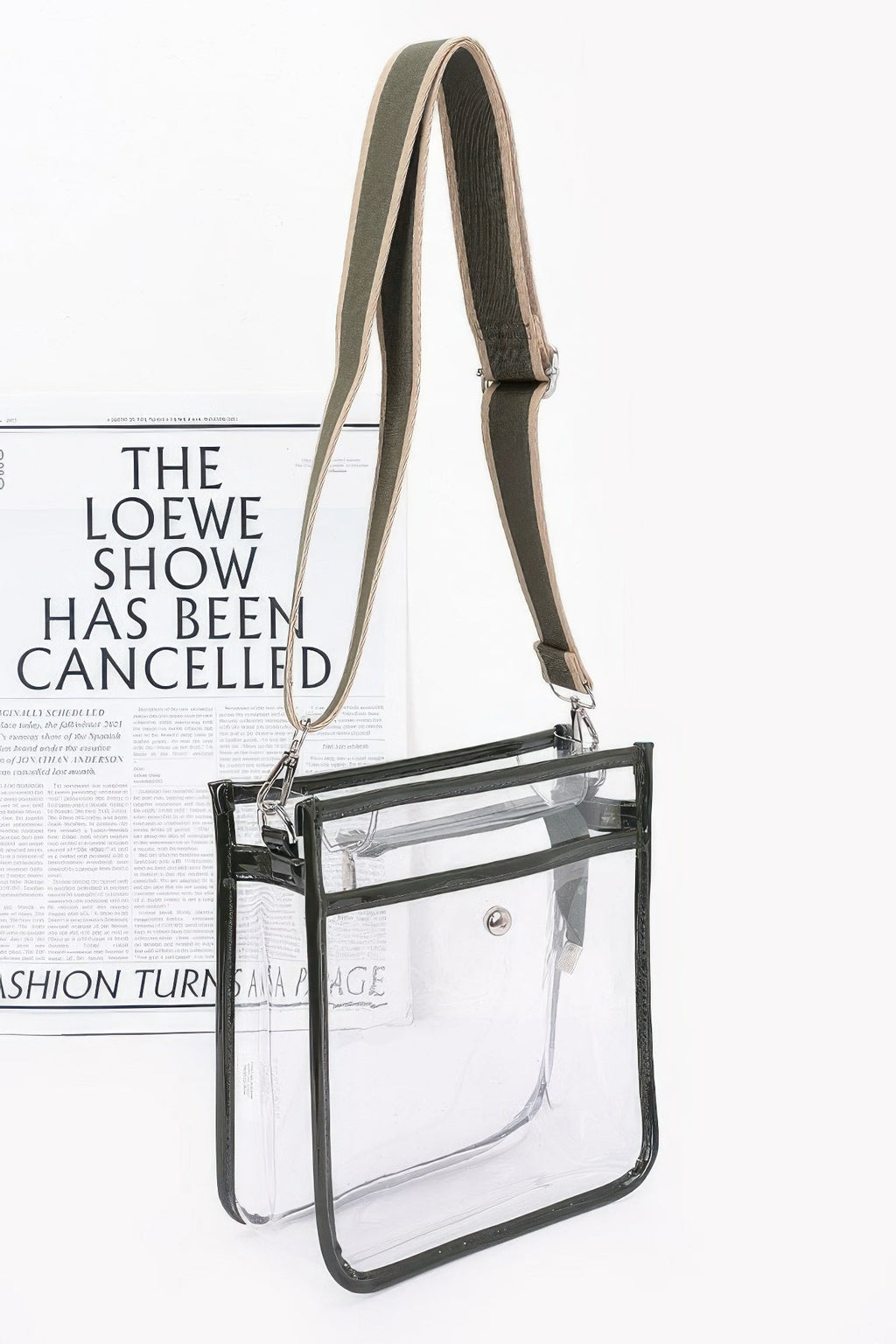 WOMEN'S TRANSPARENT BAG TRIBECA New Collection WALL STREET BYMANYC ® New York