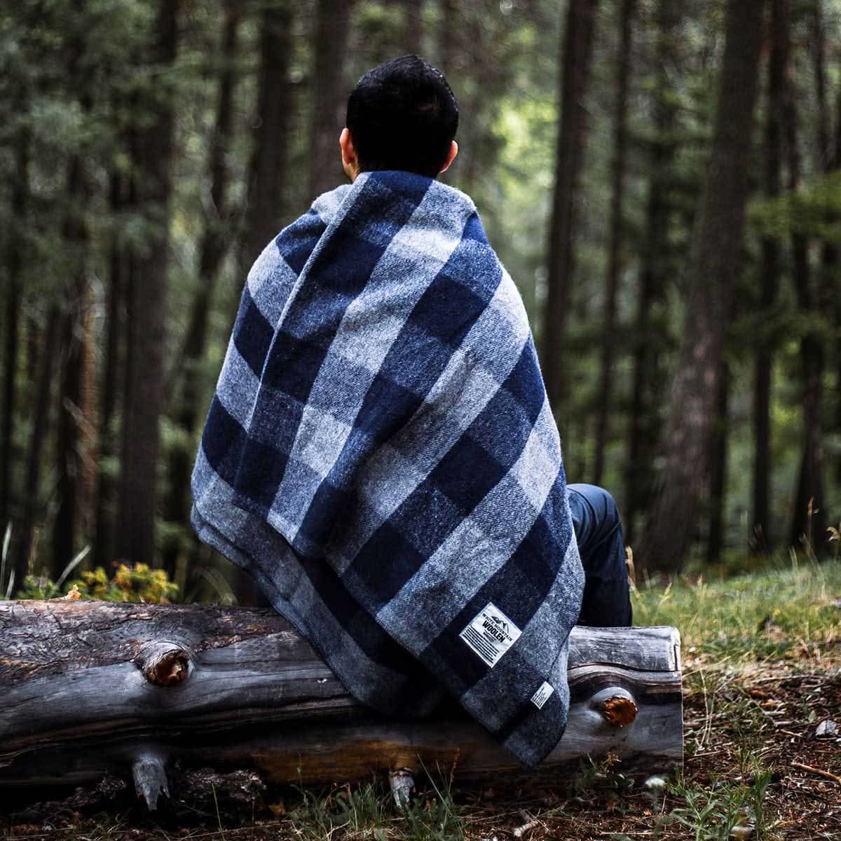 Lodge Twin Blanket White Mountain Woolen - My Men's Shop