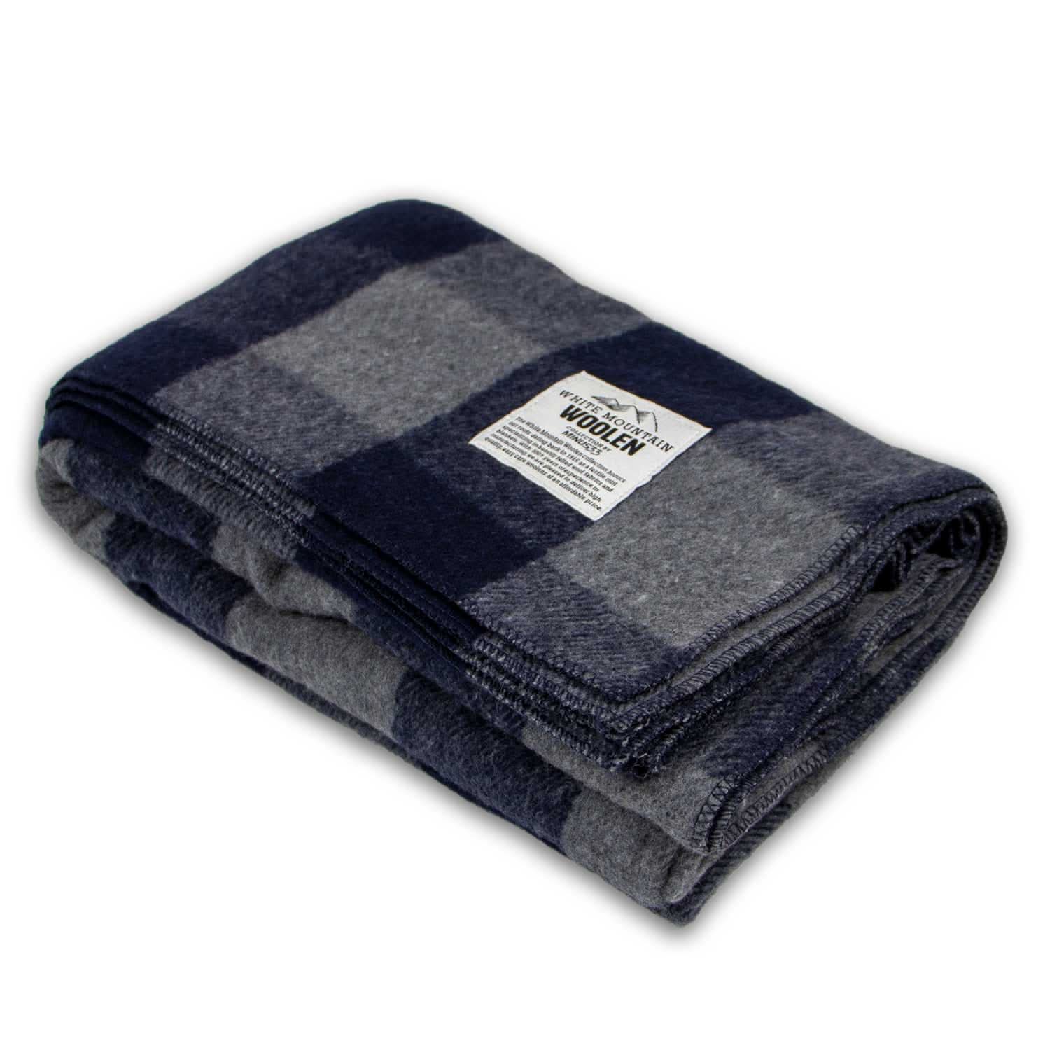 M33 - Lodge Twin Blanket White Mountain Woolen - My Men's Shop