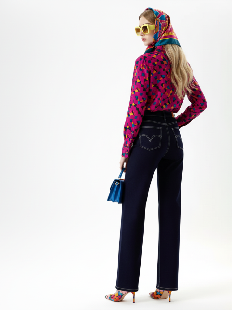 Wide-Leg Cropped Jeans, Fifth Avenue | Women - BYMANYC ® New York - My Men's Shop