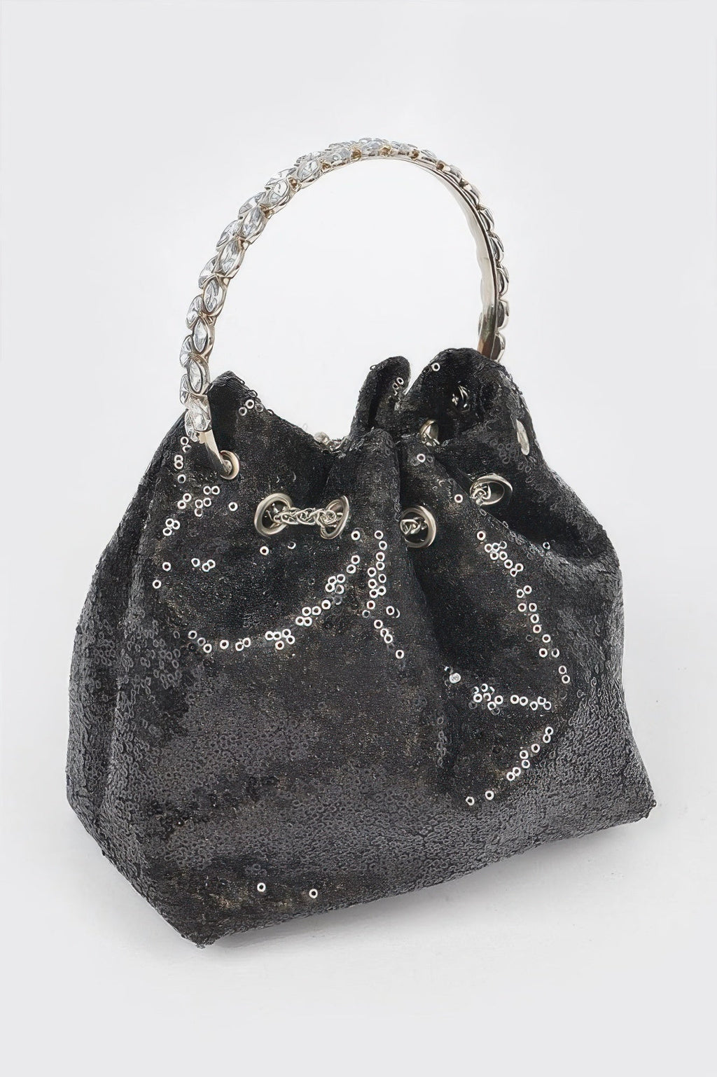 Women's Handbag Sequins Bucket Bag - NOHO - BYMANYC ® New York