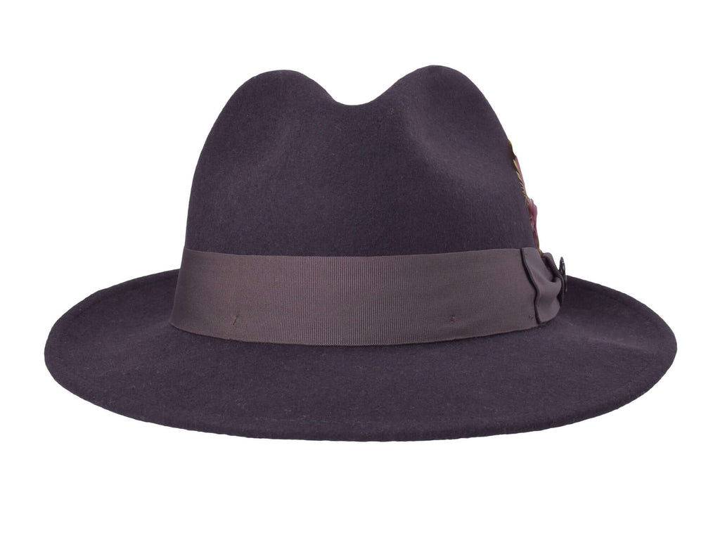 Wool Felt Fedora Deluxe Hat — Men's Classic Style