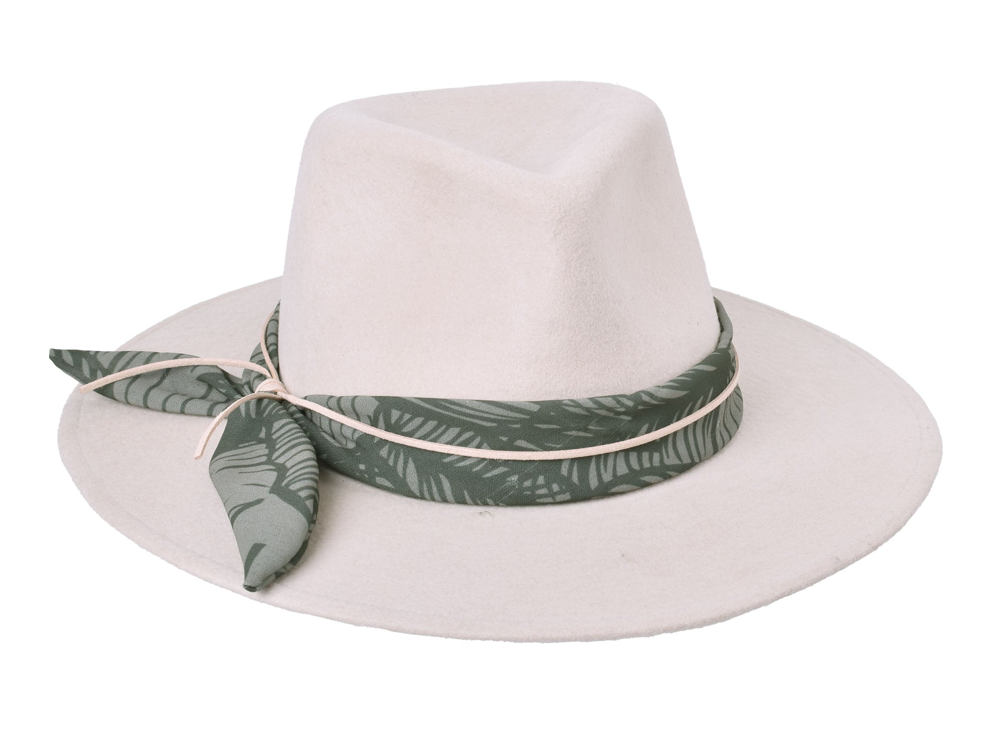 Wool Felt Hat Rain Forest