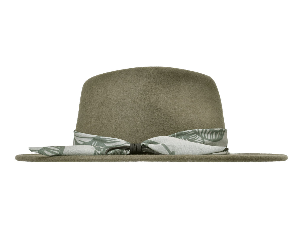 Wool Felt Hat Rain Forest