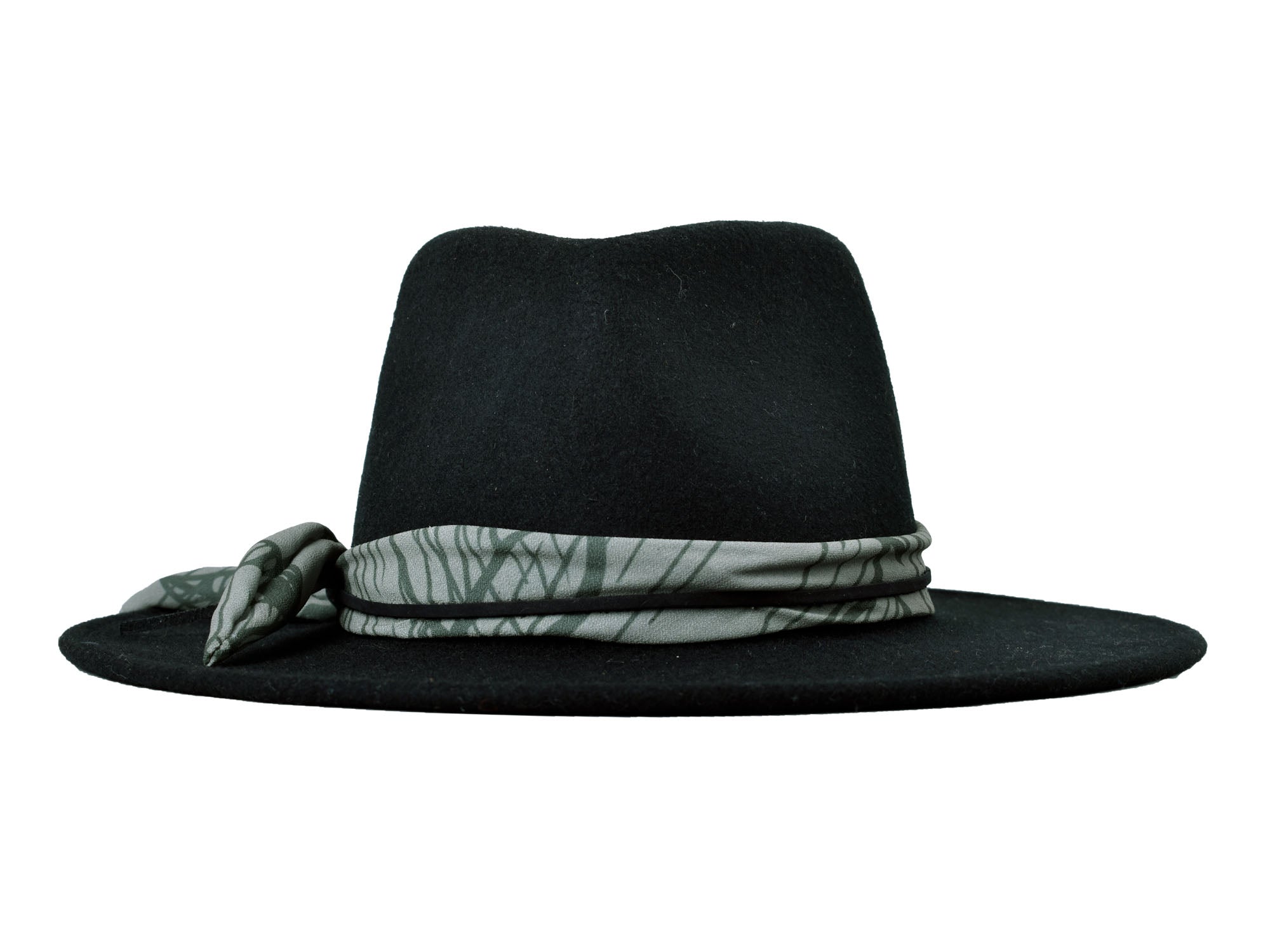 Wool Felt Hat Rain Forest